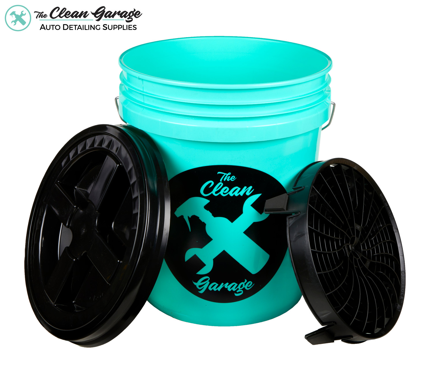 Dirt Lock Bucket Insert Mint Green, Exclusive Color