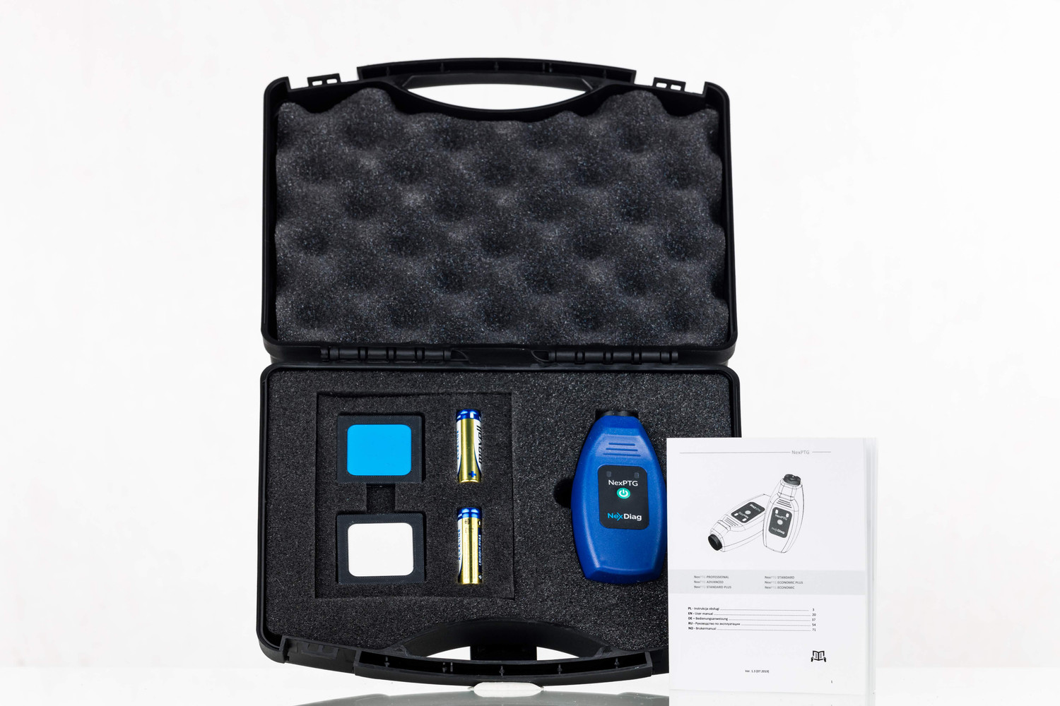 NexDiag ネクスダイアグ 塗装膜厚計 NexDiag NexPTG Professional Paint Coating Thickness Depth Gauge