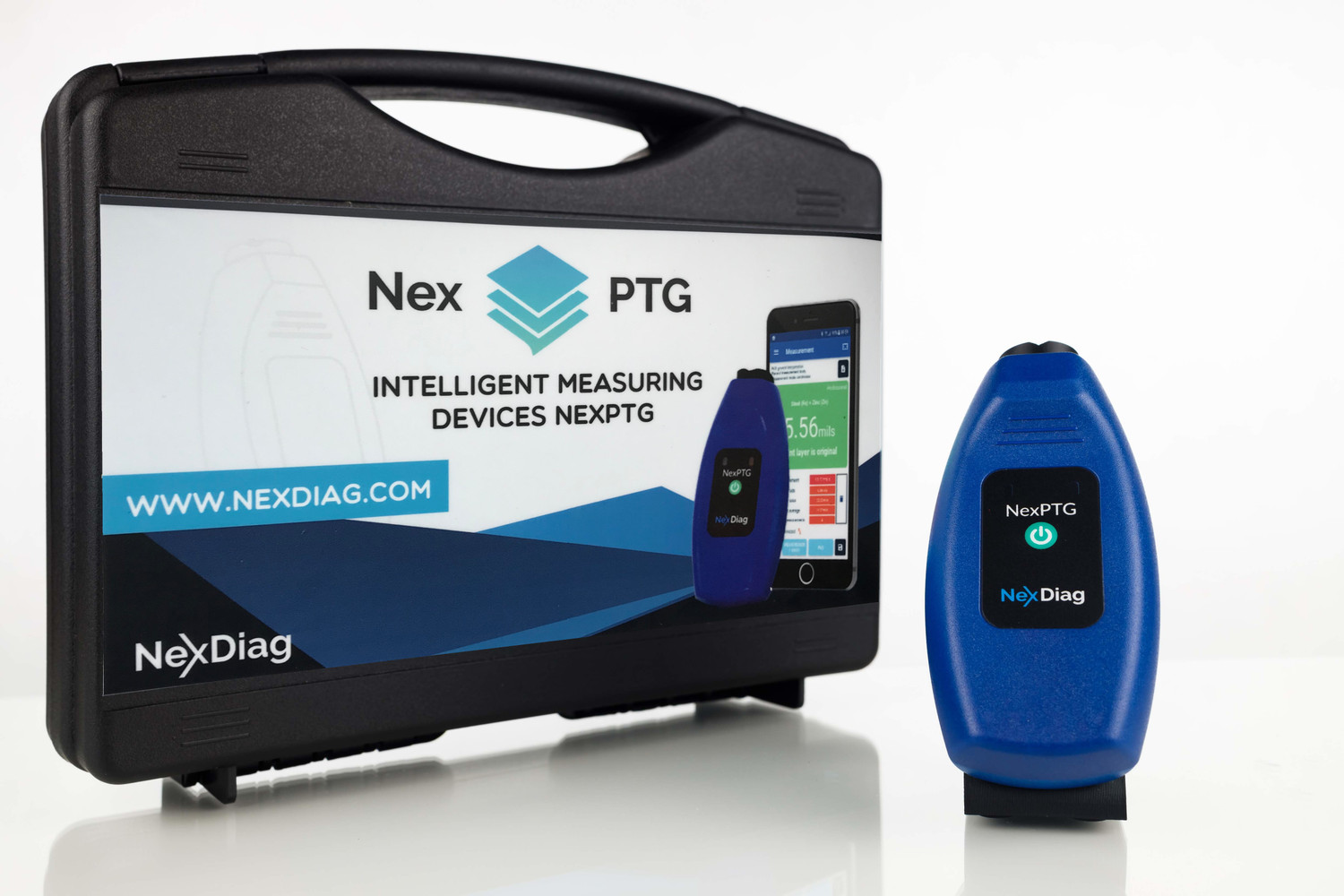 NexDiag ネクスダイアグ 塗装膜厚計 NexDiag NexPTG Professional Paint Coating Thickness Depth Gauge