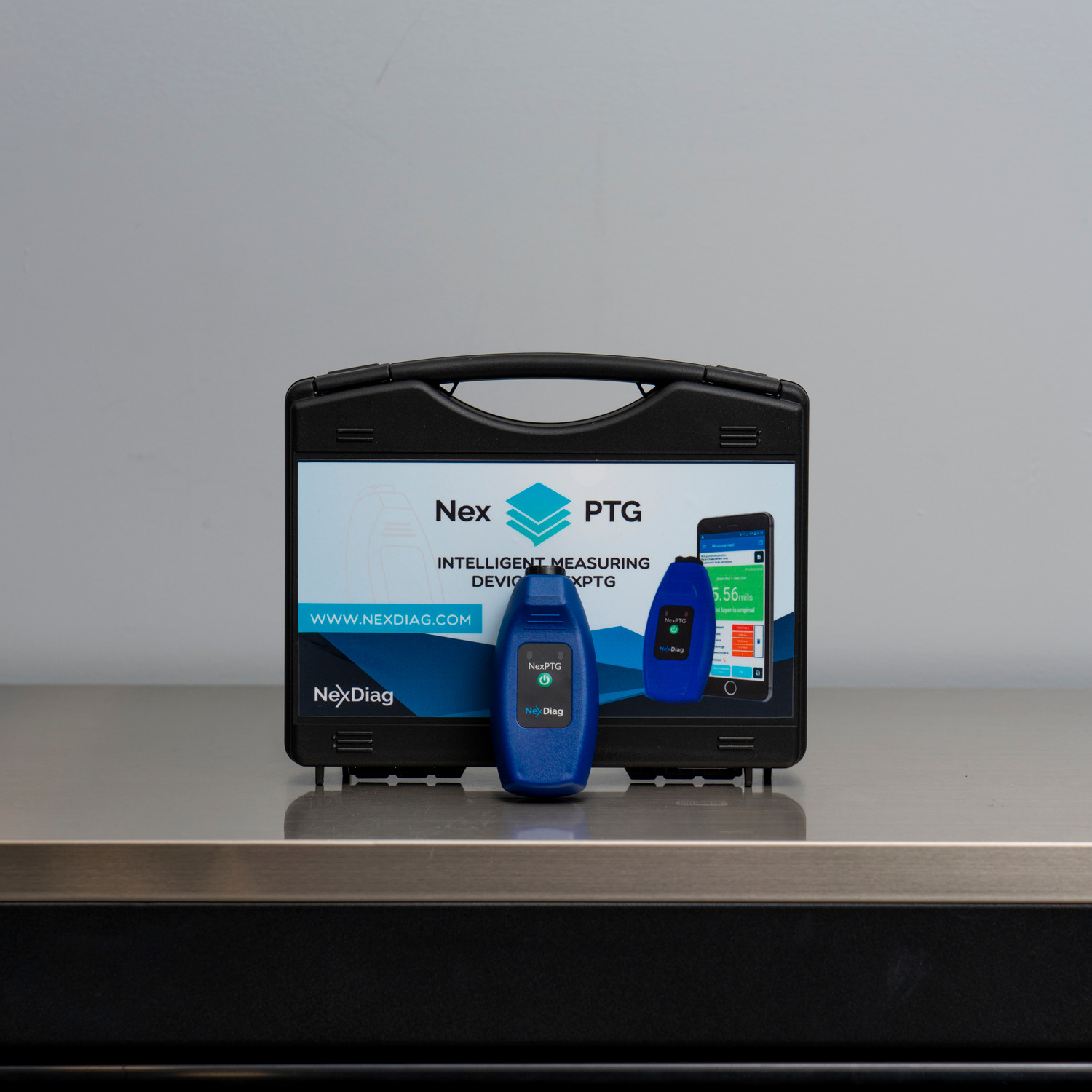 NexDiag ネクスダイアグ 塗装膜厚計 NexDiag NexPTG Professional Paint Coating Thickness Depth Gauge