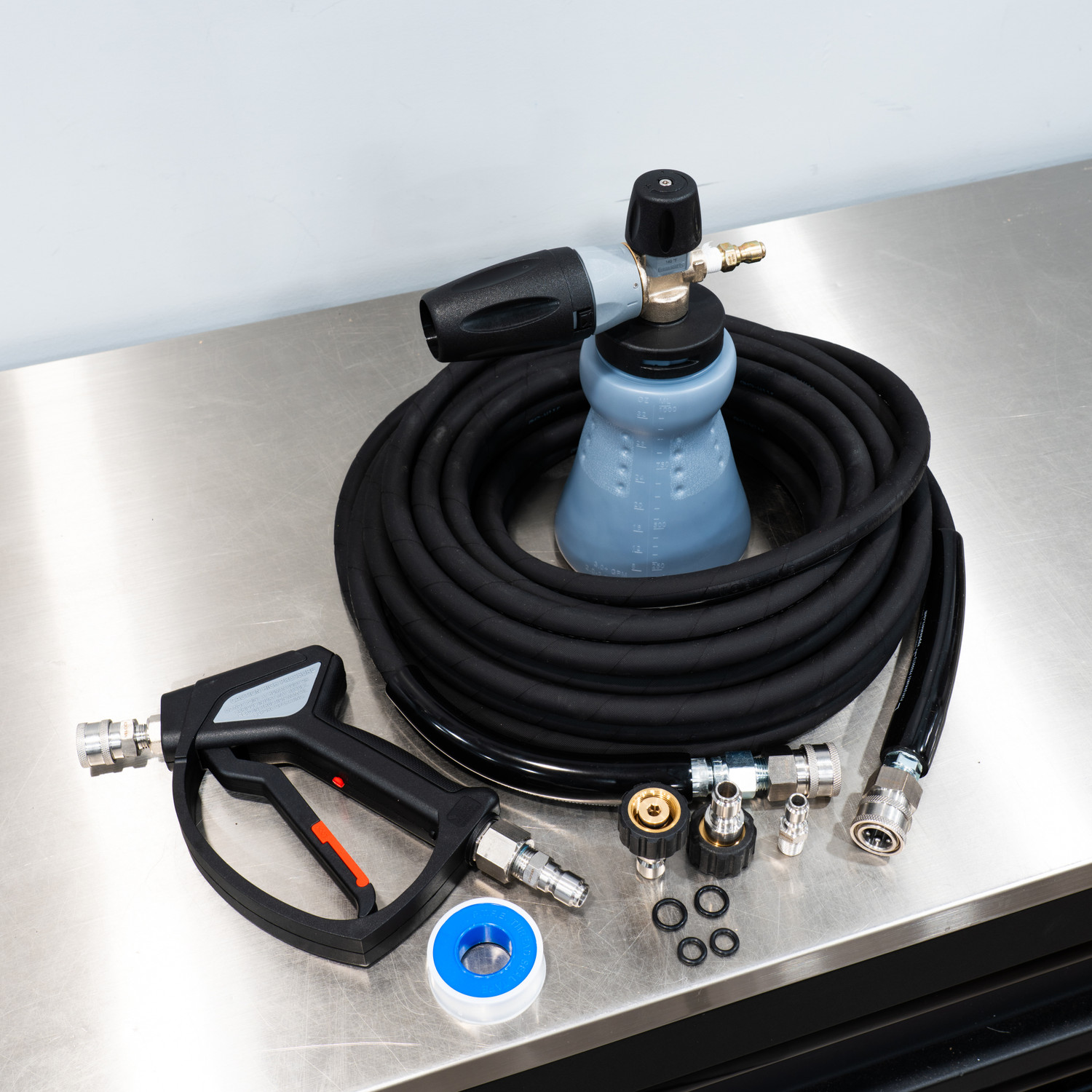 highenergysun① TCG MTM Pressure Washer Upgrade Kit | PF22.2 Foam Cannon SGS28 Gun