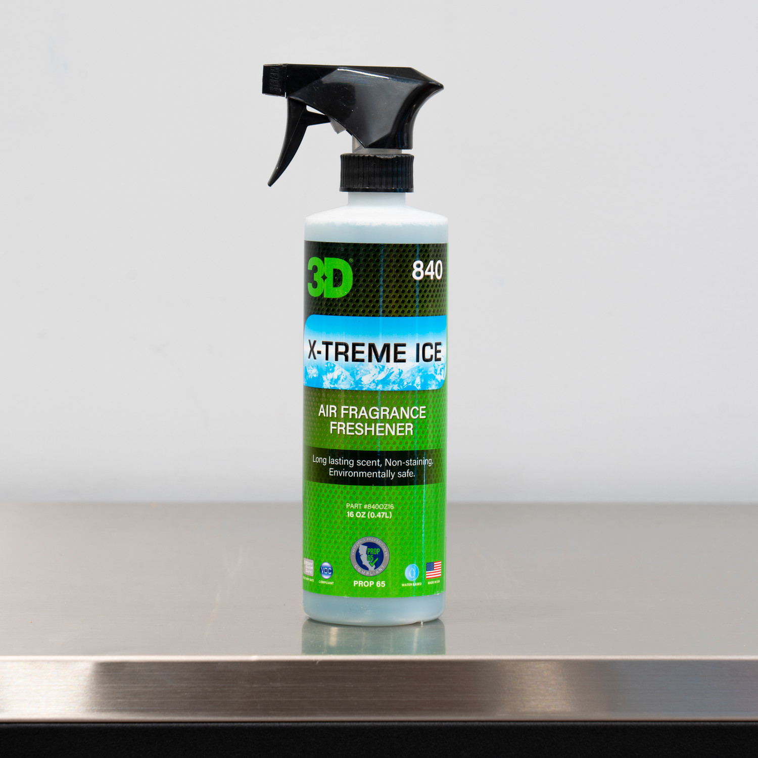 3D X-Treme Ice 16oz  Black Ice Scent Air Freshener Spray