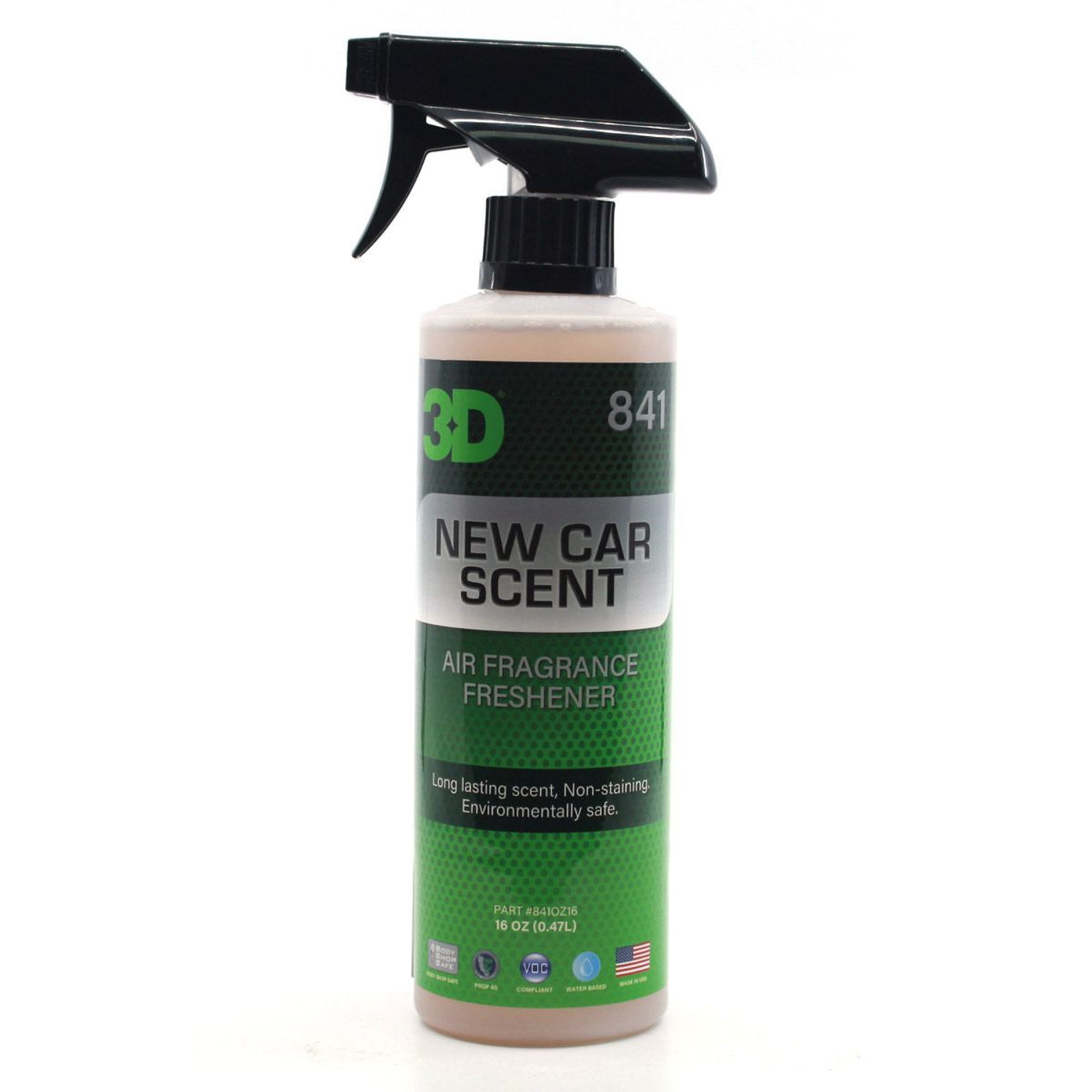 Chemical Guys New Car Smell Premium Air Freshener and Odor Eliminator - 16  oz.