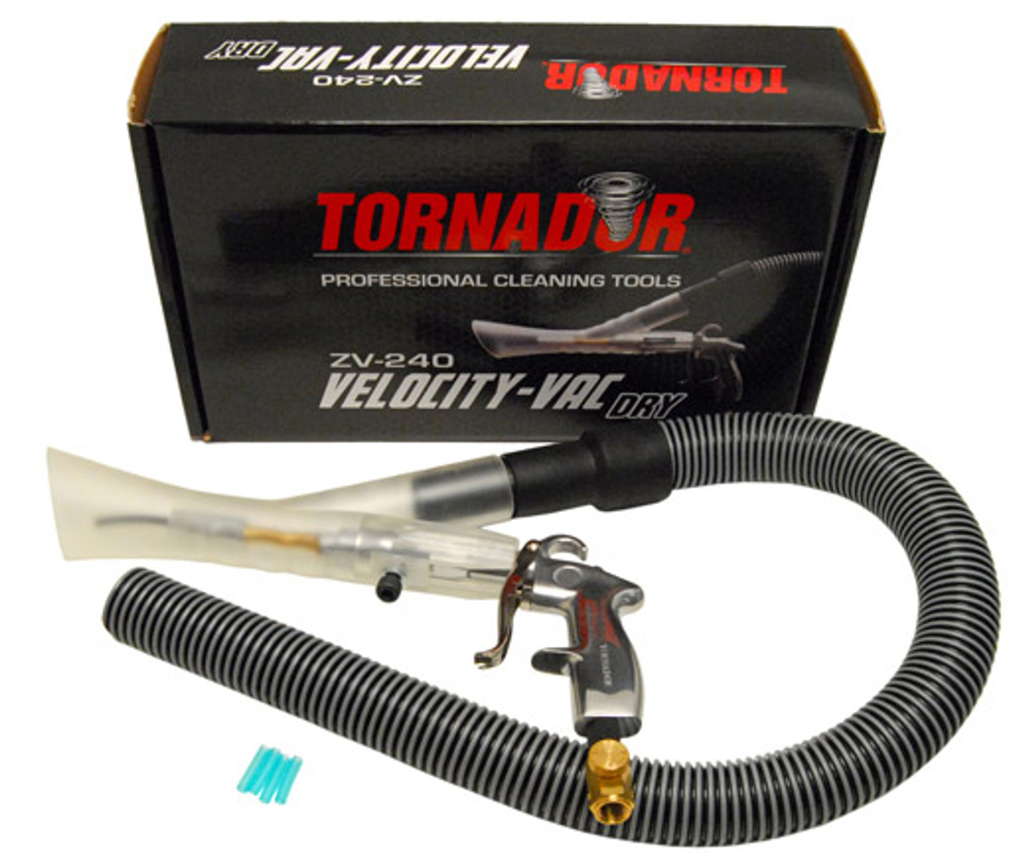 Tornador Velocity Vac Dry  Air Powered Vacuum Attachment