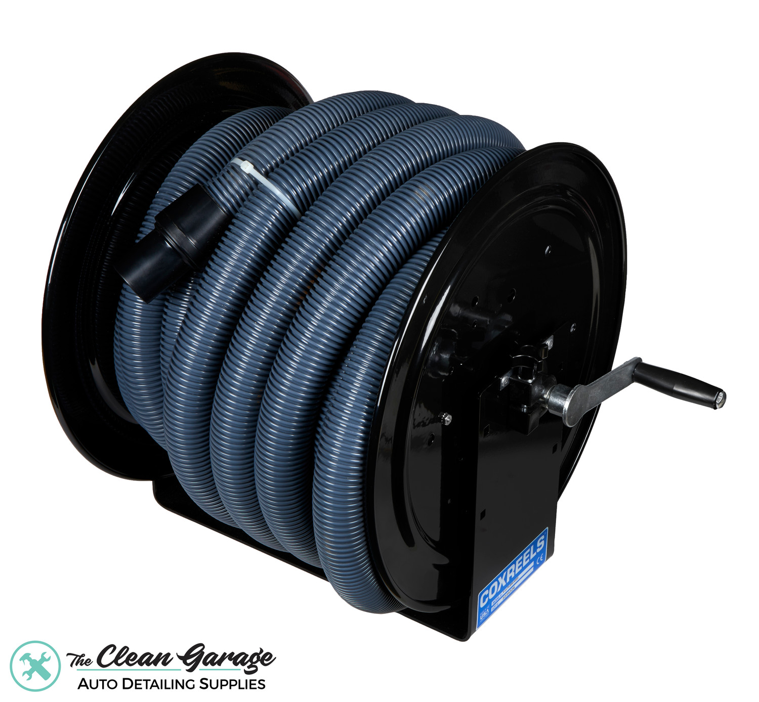 10-Foot Black Wet/Dry Vacuum Hose With Swivel Handle – Fits Shop-Vac, Stinger, Universal