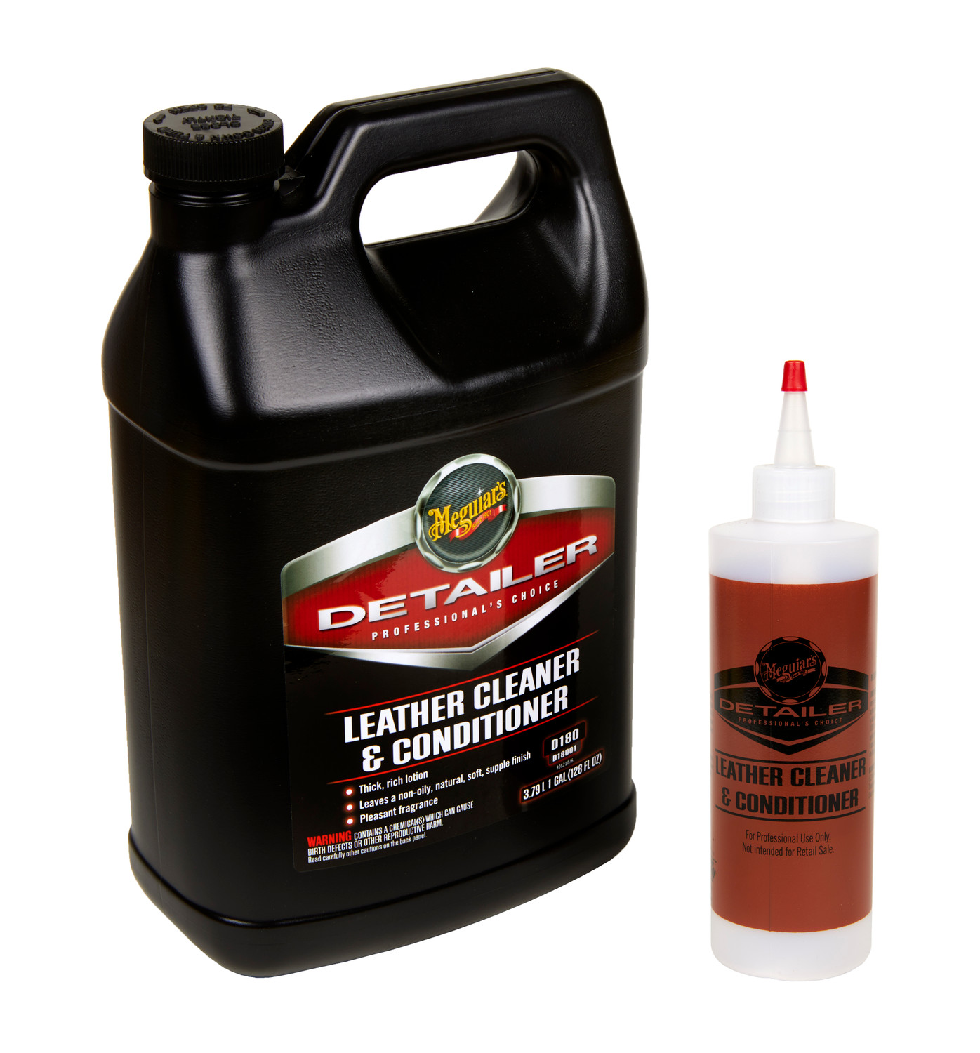 Meguiars D180 Leather Cleaner and Conditioner Kit