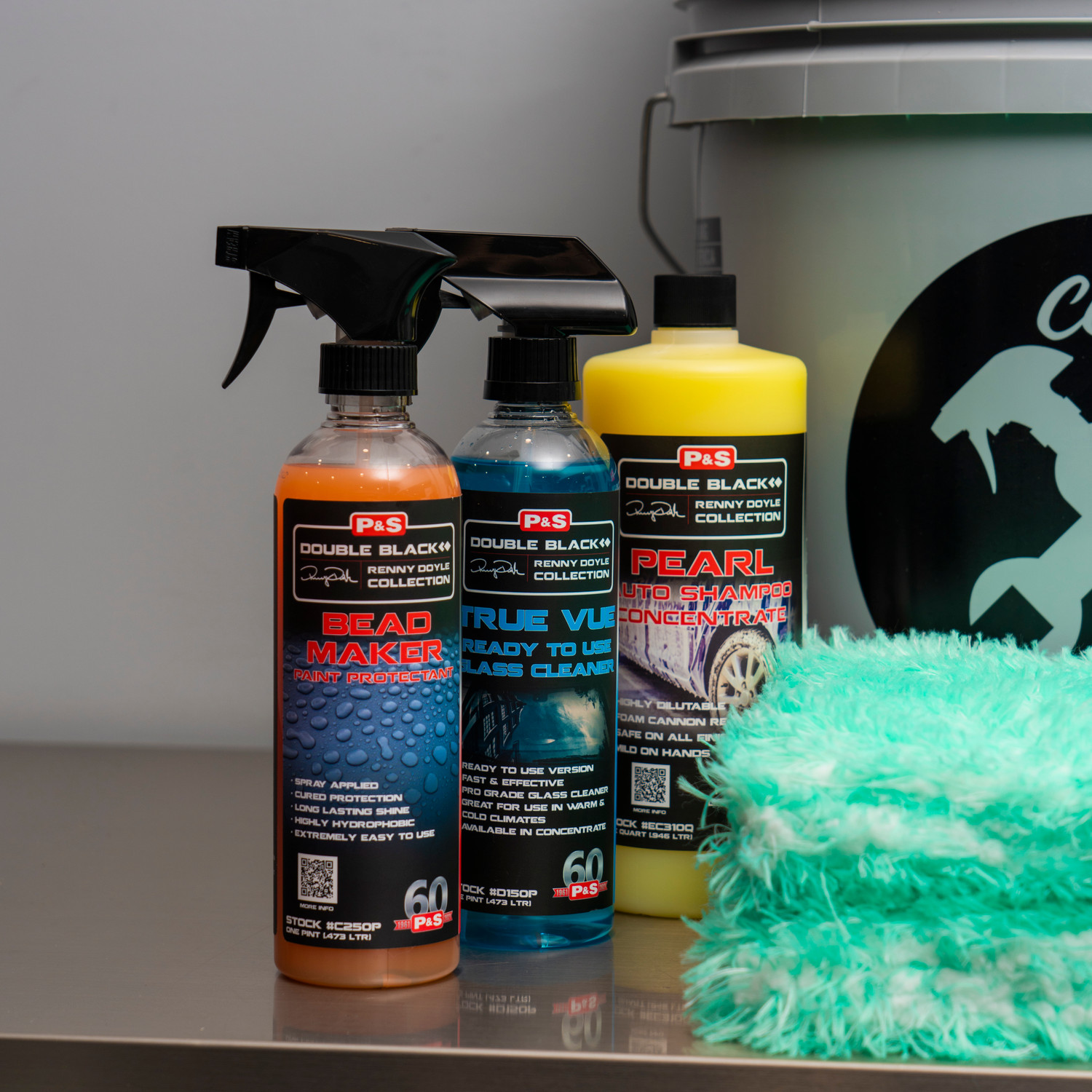Total Detailing Car Wash Bucket Kit | Safe For Ceramic Coatings