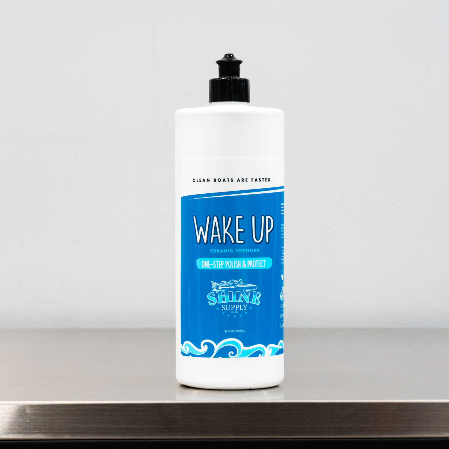 Shine Supply Wake Up 32oz | Marine One Step Polish and Protection