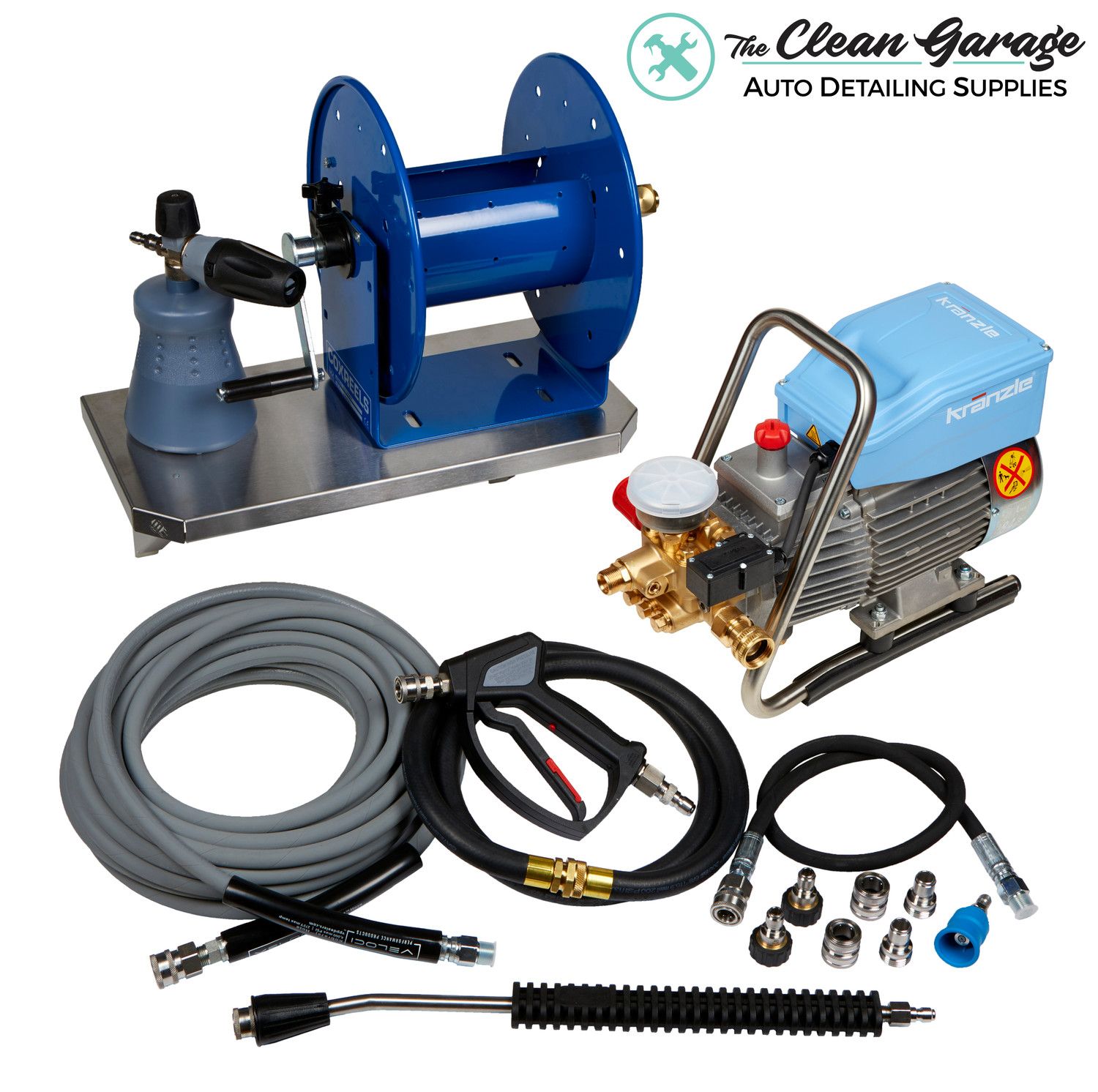 Wall Mount Pressure Washer Package - Complete Unit by Kranzle
