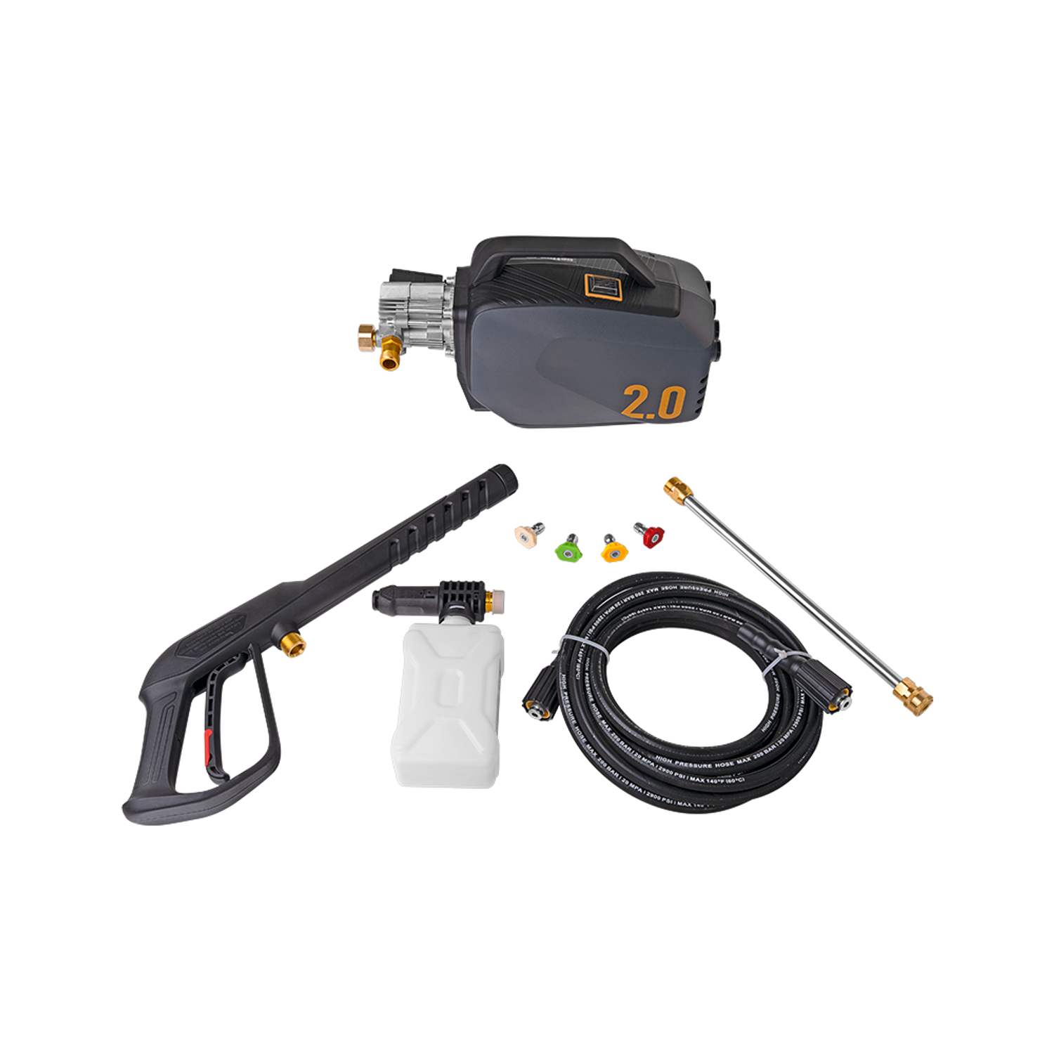 Foam Cannon with 1/4” Quick Connector for Pressure Washer Gun and Wand —  The Paint Boss