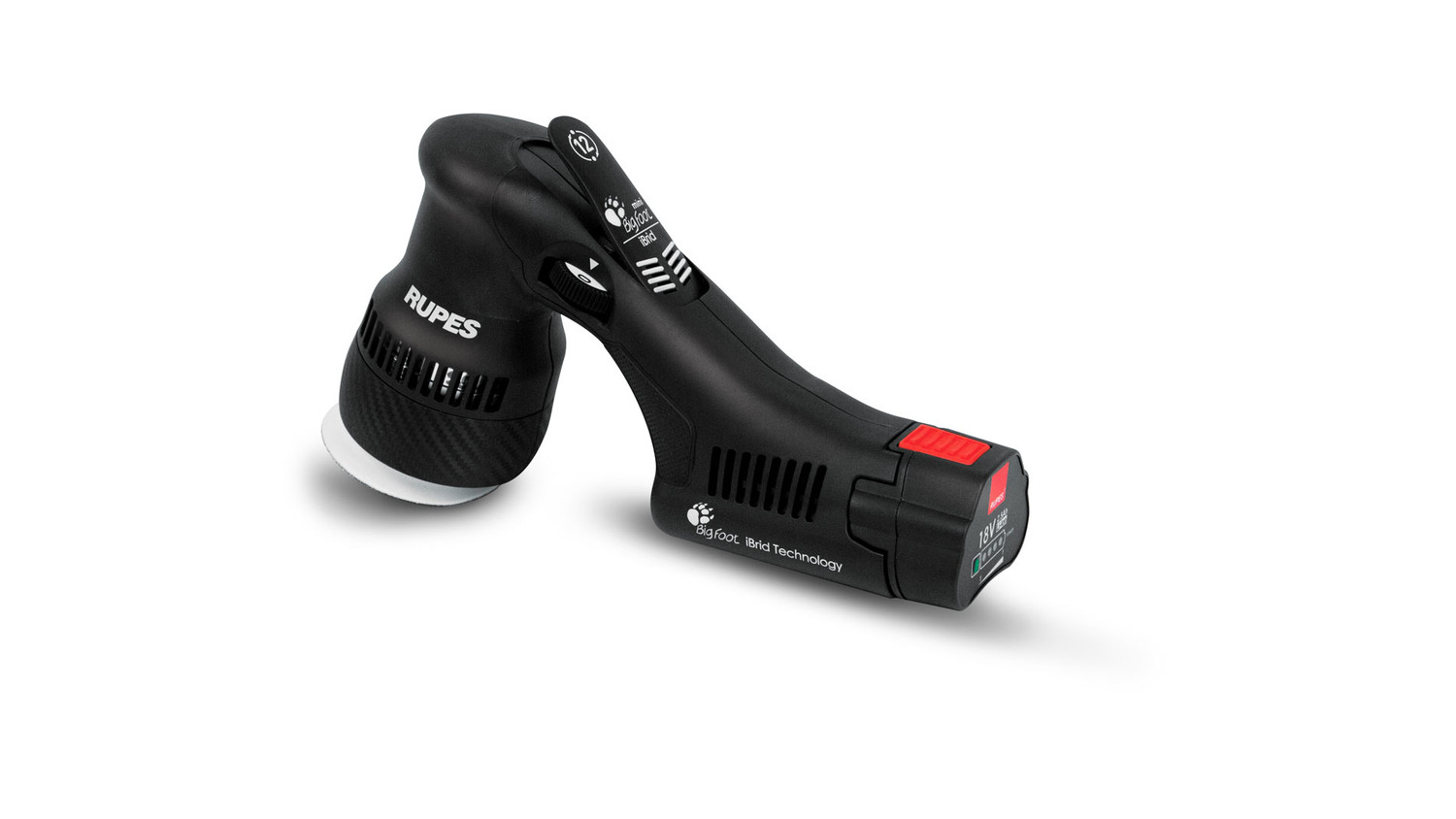 RUPES iBrid Mini HLR75 3 Cordless Polisher Kit