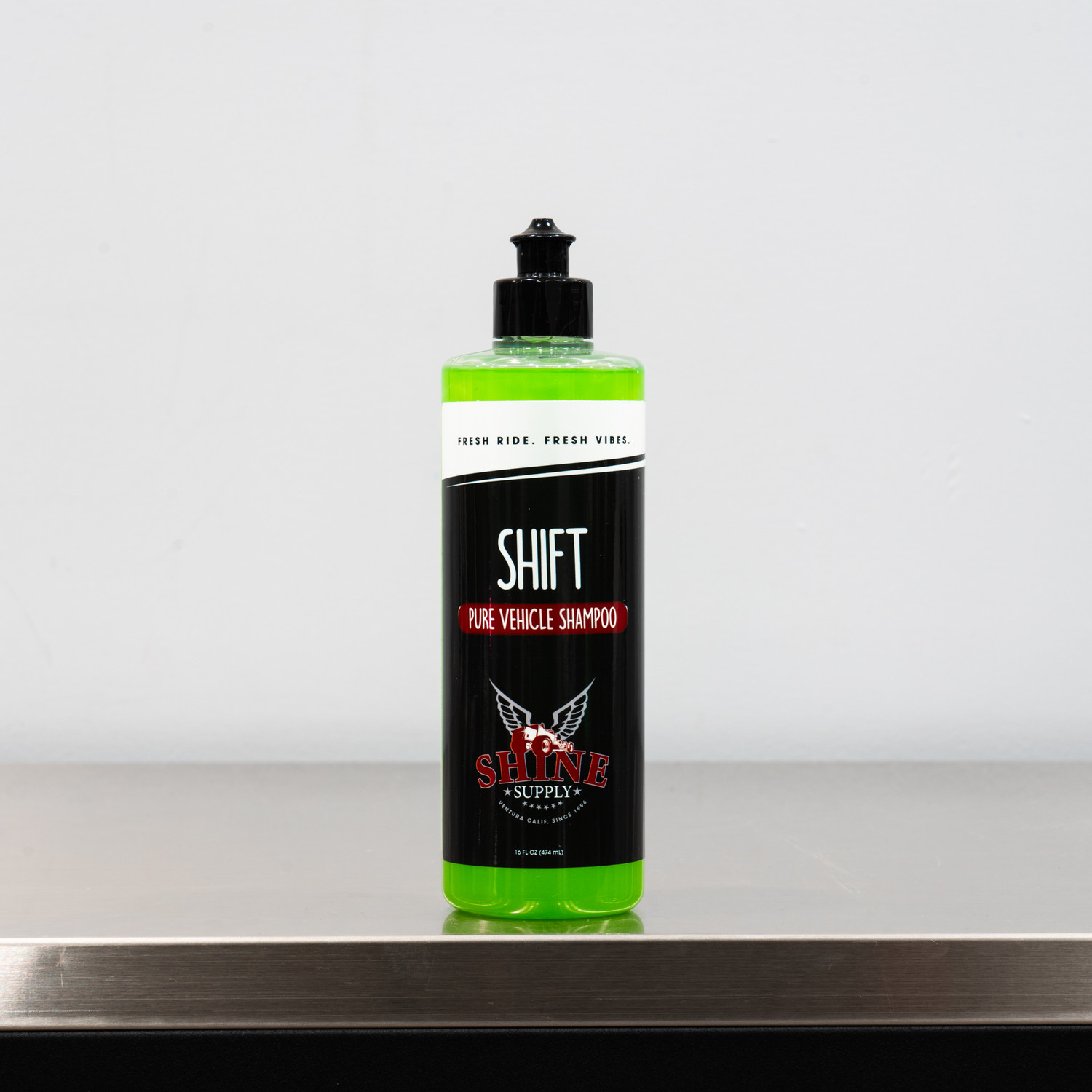 Shine Supply Shift Soap 16oz | Pure Vehicle Shampoo