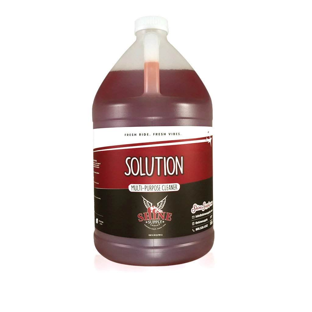 Shine Supply Solution 1 Gallon Multi Purpose Cleaner - Thumbnail 2