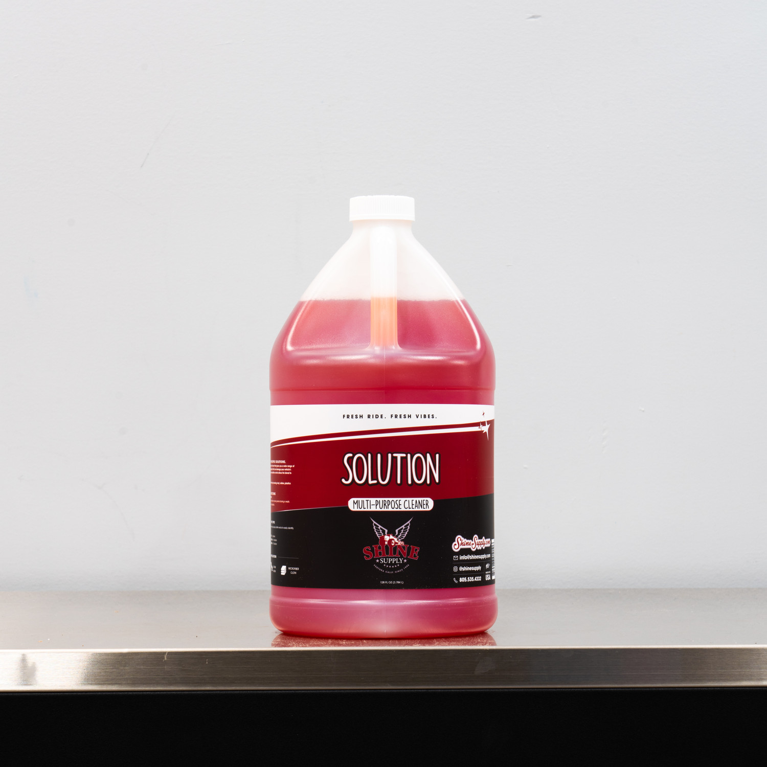 Shine Supply Solution 1 Gallon Multi Purpose Cleaner
