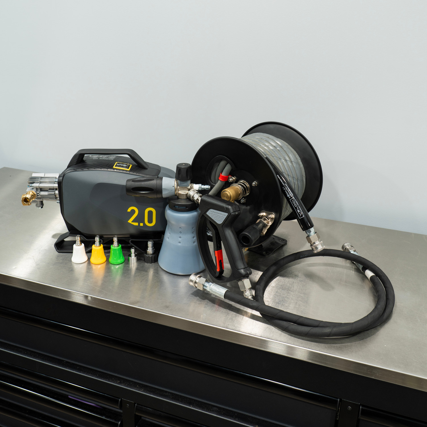 Active 2.0 Pressure Washer | Complete Wall Mount Package | Level 5 