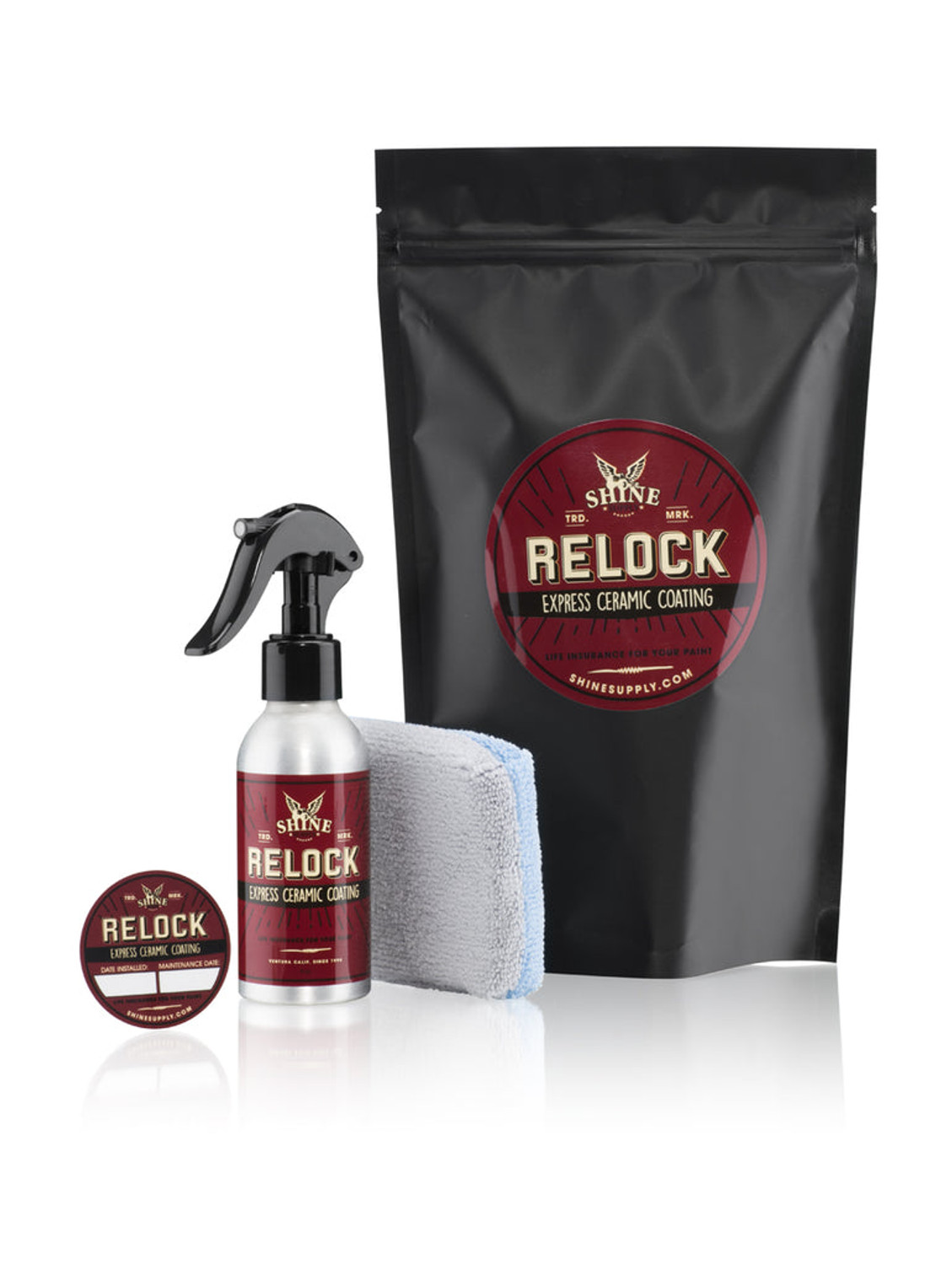 Shine Supply Relock Express Ceramic Coating Kit, Spray On