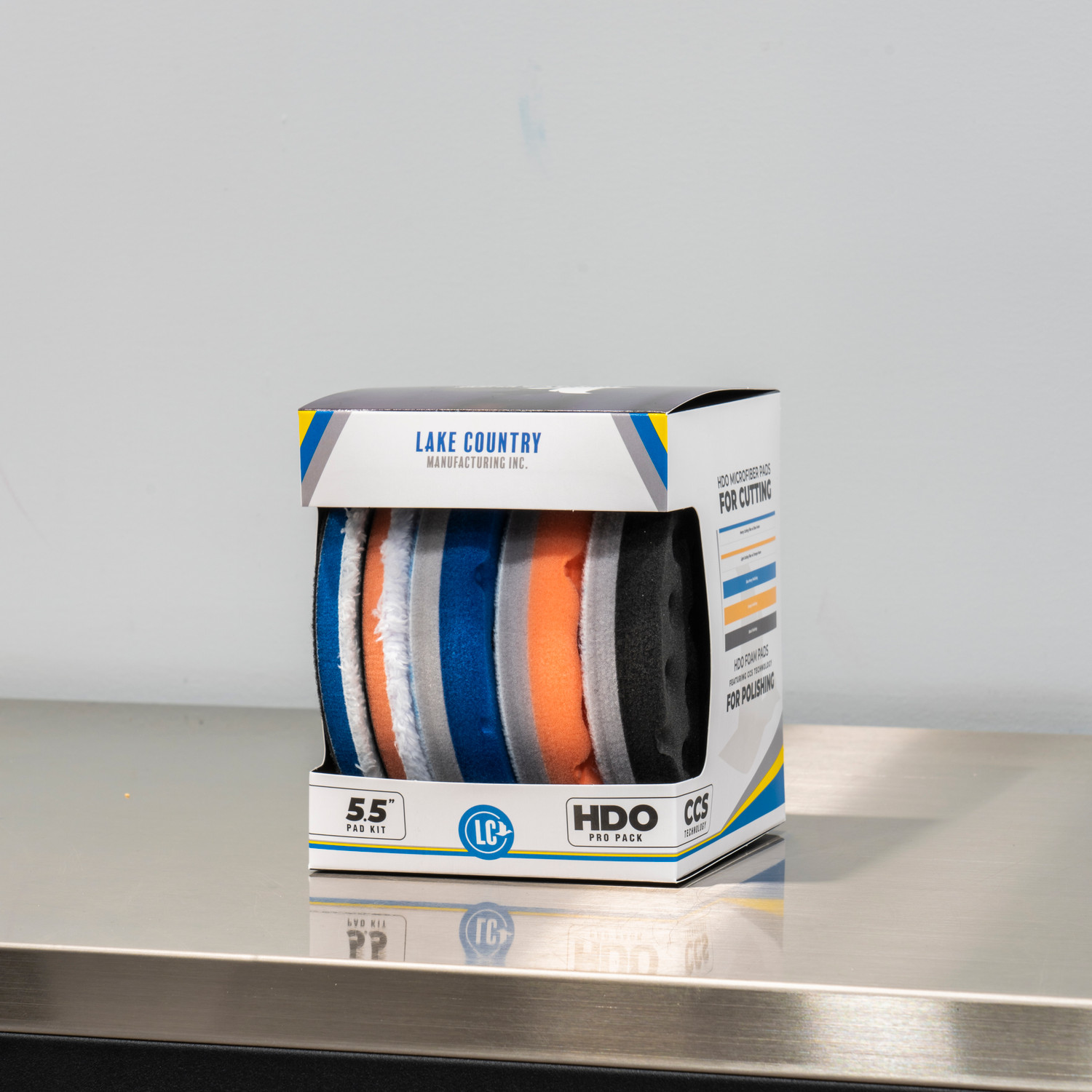Lake Country HDO Pro Pack | 5 DA Polishing Pads for 5