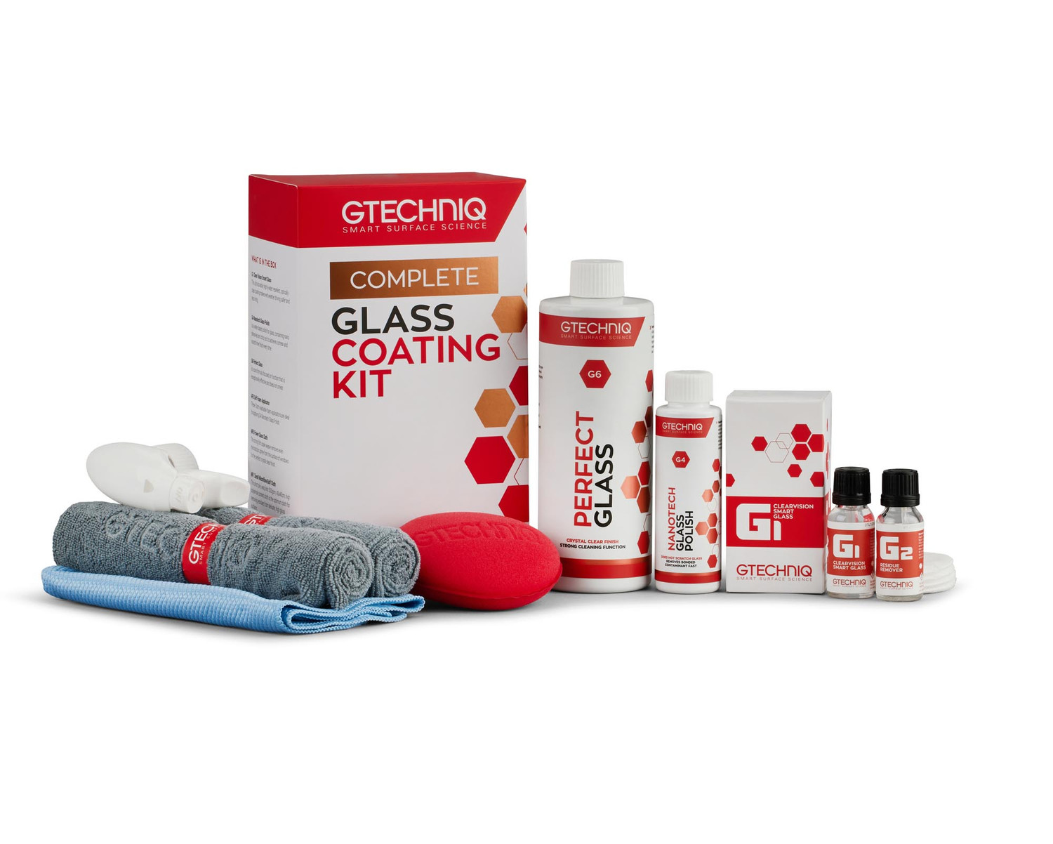 Gtechniq Complete Glass Coating Kit | G1 Clear Vision | The Clean
