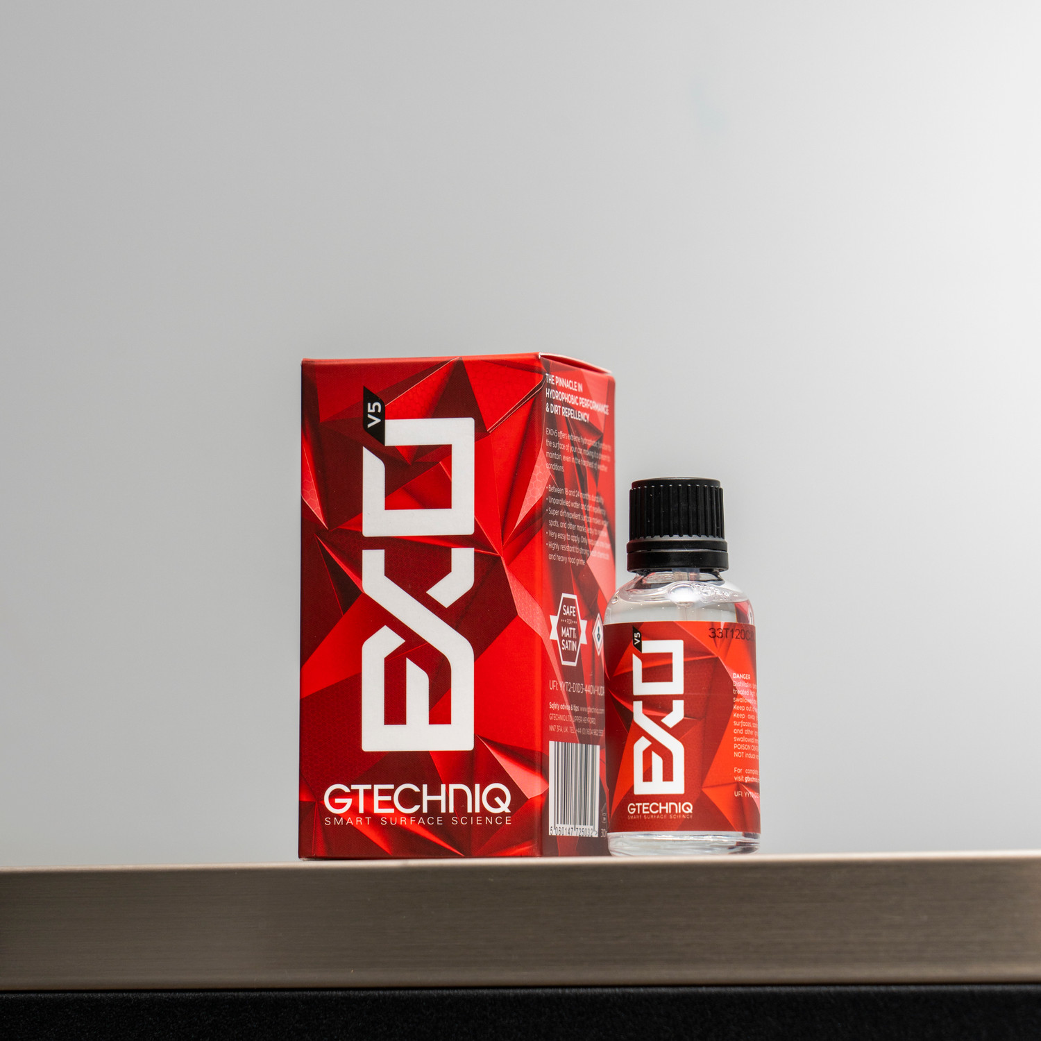 Gtechniq EXO V5 30ml | Ultra Durable Hydrophobic Ceramic Coating