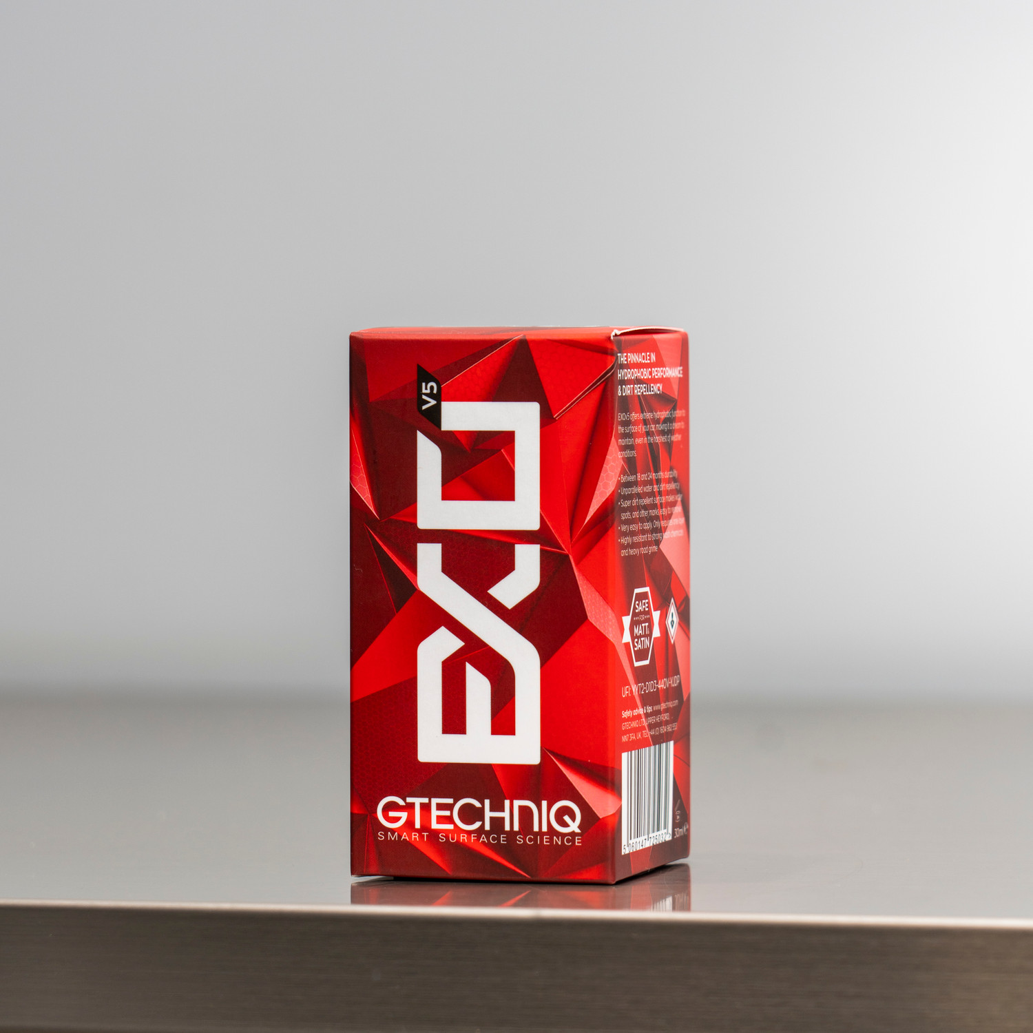 Gtechniq EXO V5 30ml | Ultra Durable Hydrophobic Ceramic Coating