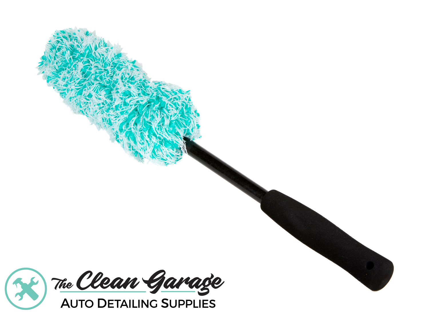 The Clean Garage Soft Microfiber Wheel Cleaning Brush Small, 15