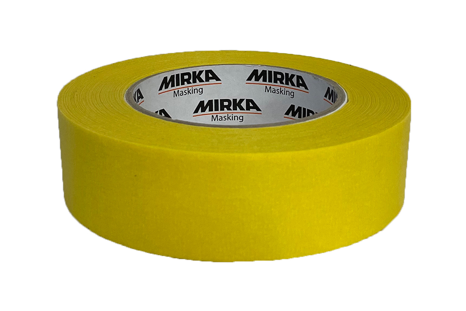 Mirka Masking Tape 120 Yellow Line | 1.42 x 180' Roll