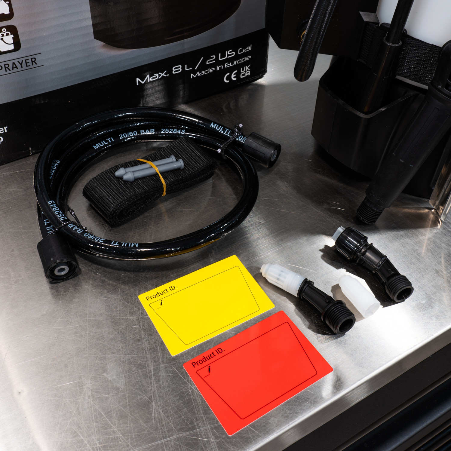 IK e Multi Pro 12 Sprayer | With Lithium Ion Battery Compressor