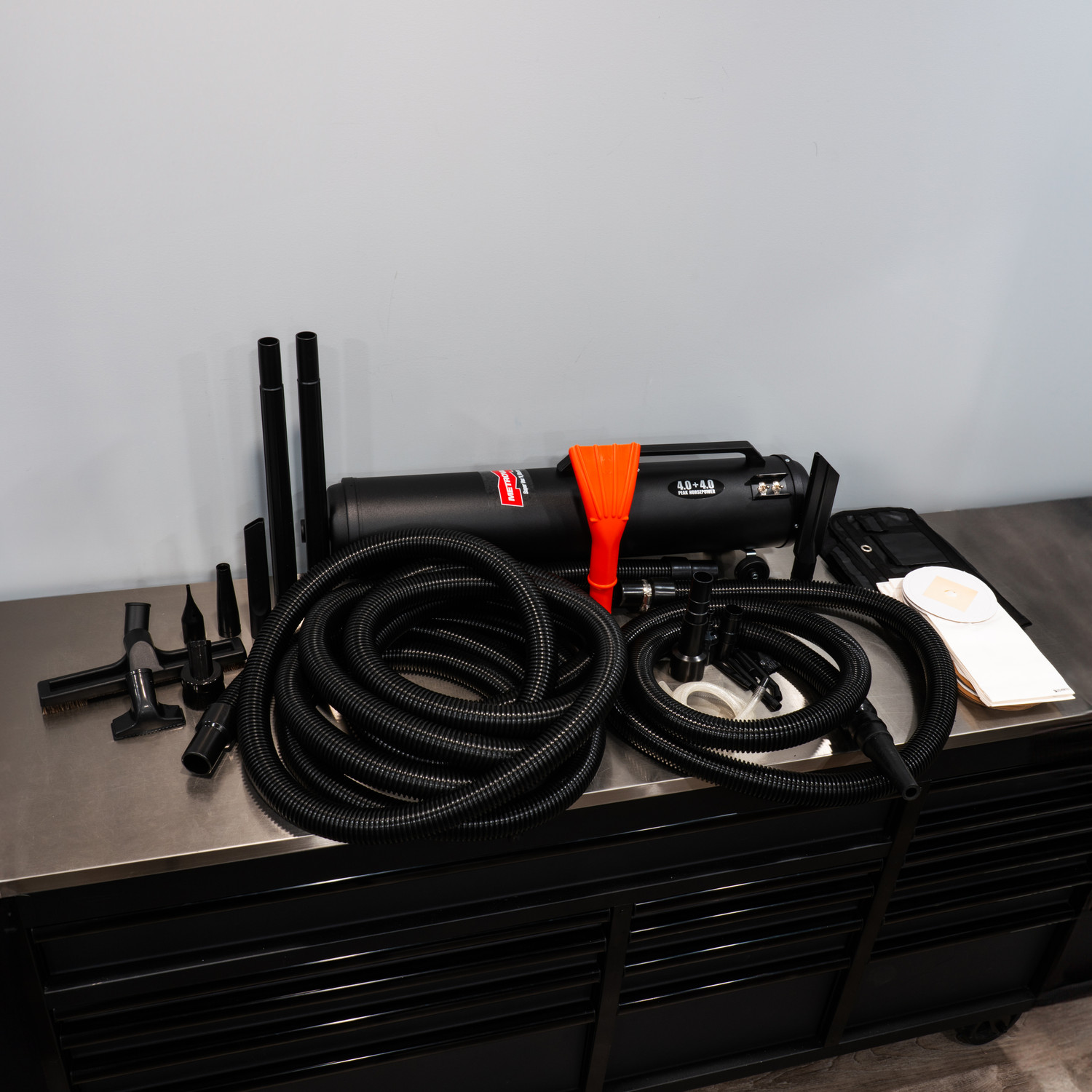 ウォマトロンM MetroVac Super Vac N Blaster | 8HP Car Dryer and Vacuum Combo