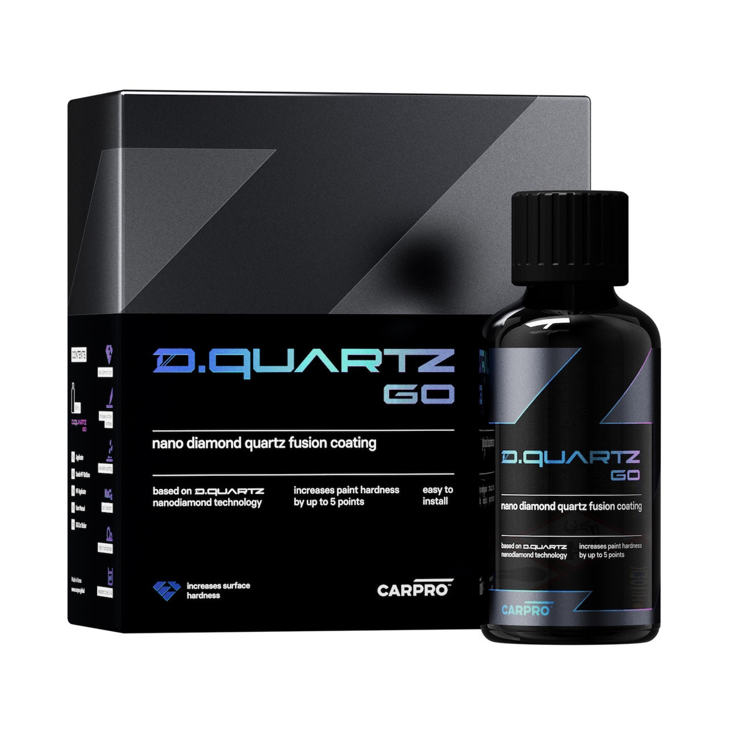 CarPro DQUARTZ GO Nano Diamond Coating 50ml, Paint Coating Kit