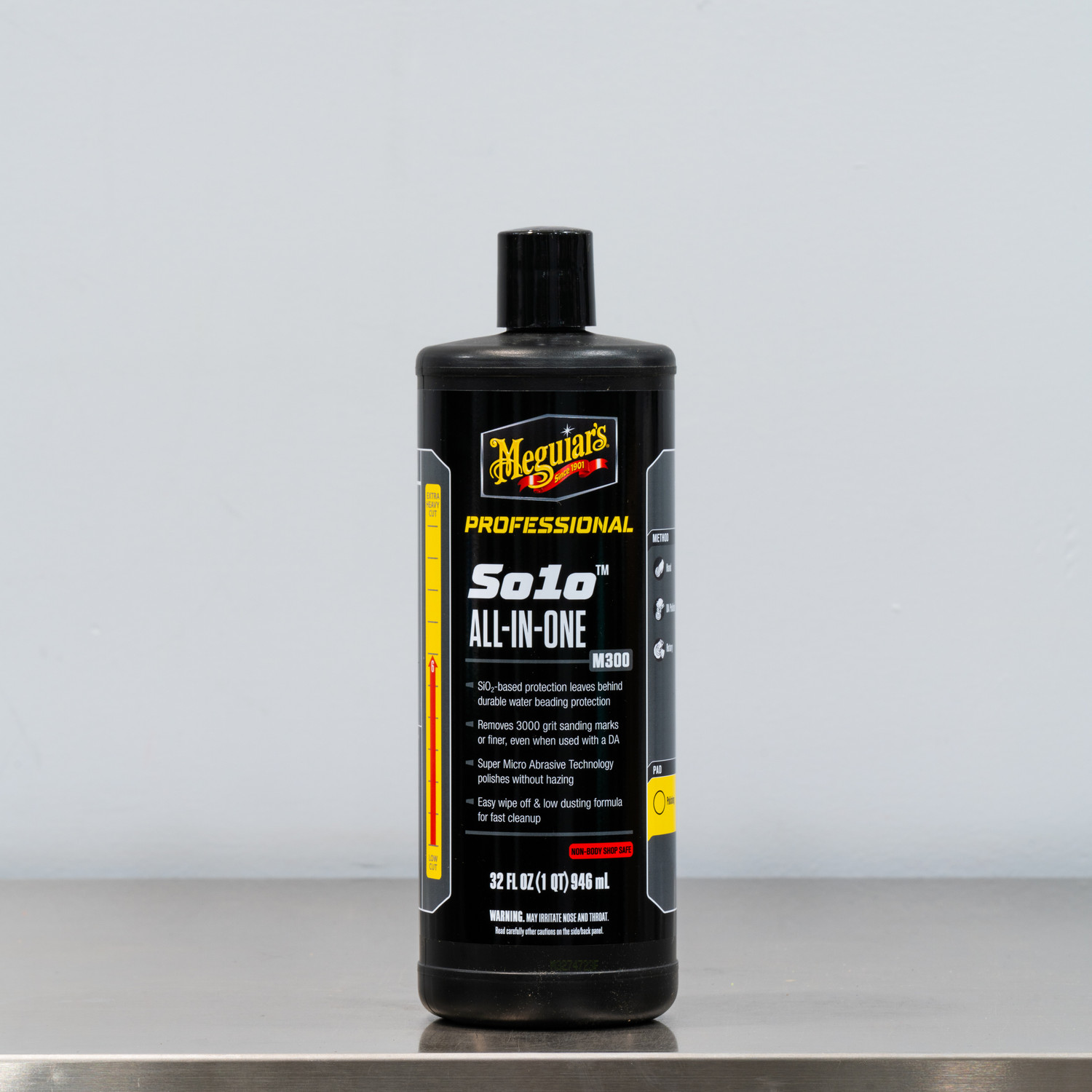 Meguiar's - For that extra gloss and depth before you wax - Ultimate Polish.  Bring out the true depth and richness in your paint, especially on darker  colors, with this easy to
