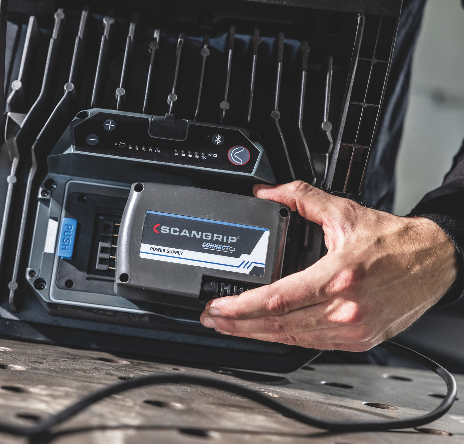 Scangrip Power Supply for Connect and CAS Work Lights | Corded