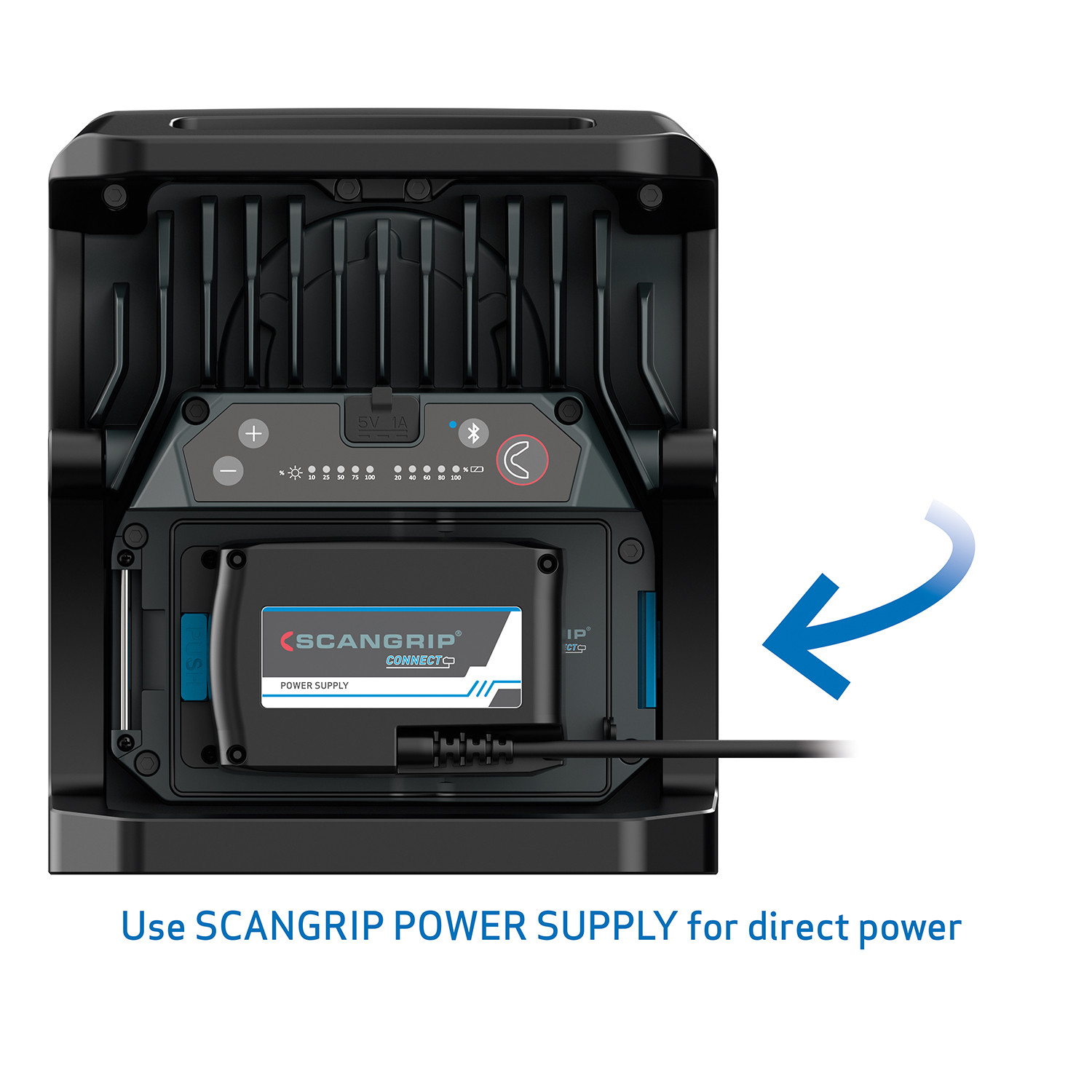 Scangrip Power Supply for Connect and CAS Work Lights | Corded