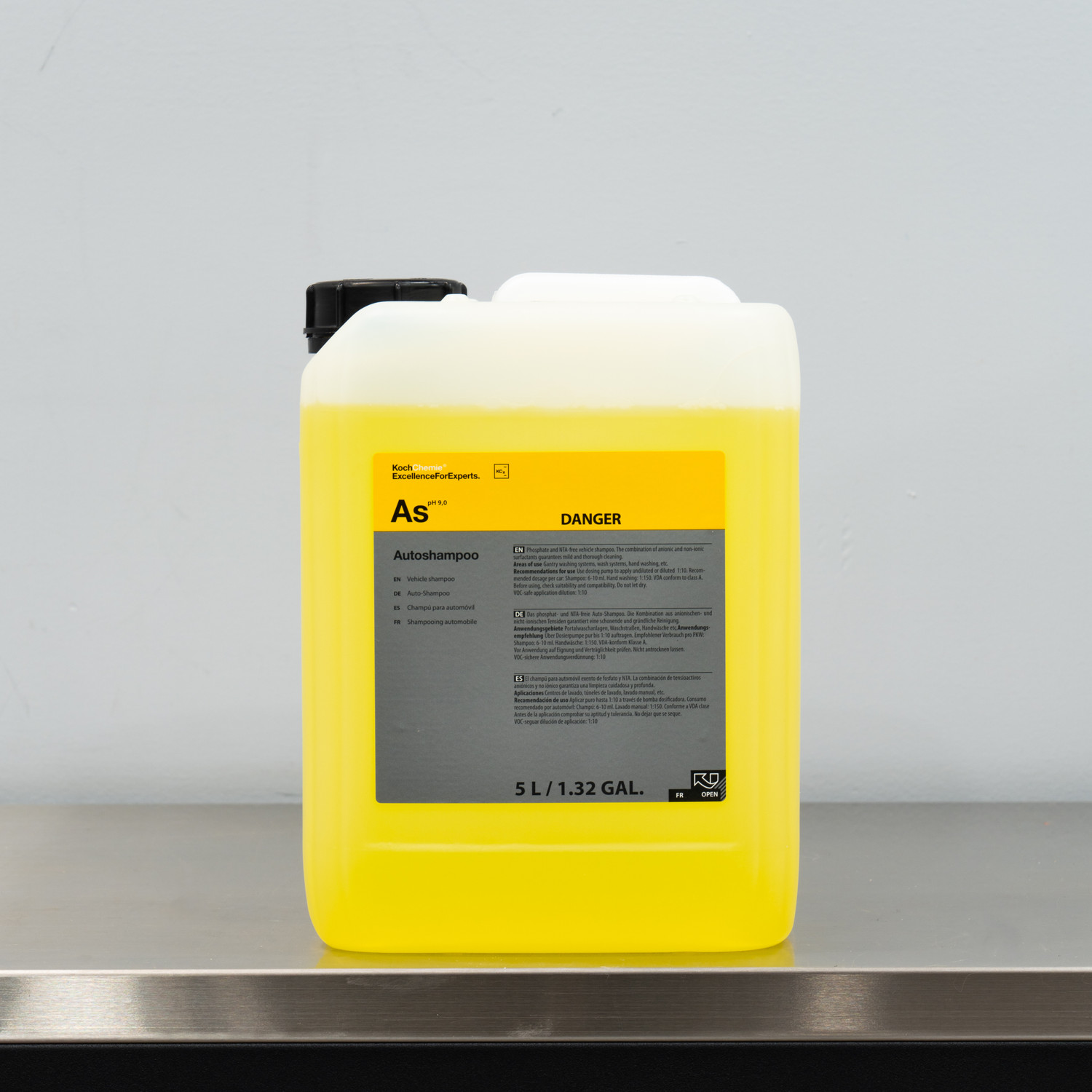 Koch Chemie Auto Shampoo 5 Liter | Car Wash Soap 169oz | The Clean