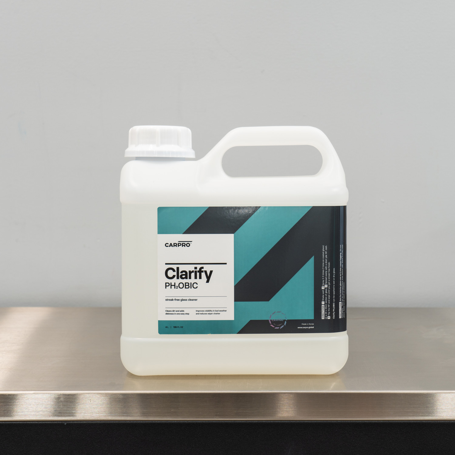 CarPro Clarify PH2OBIC 4 Liter | Glass Cleaner and Sealant 1 Gallon ...