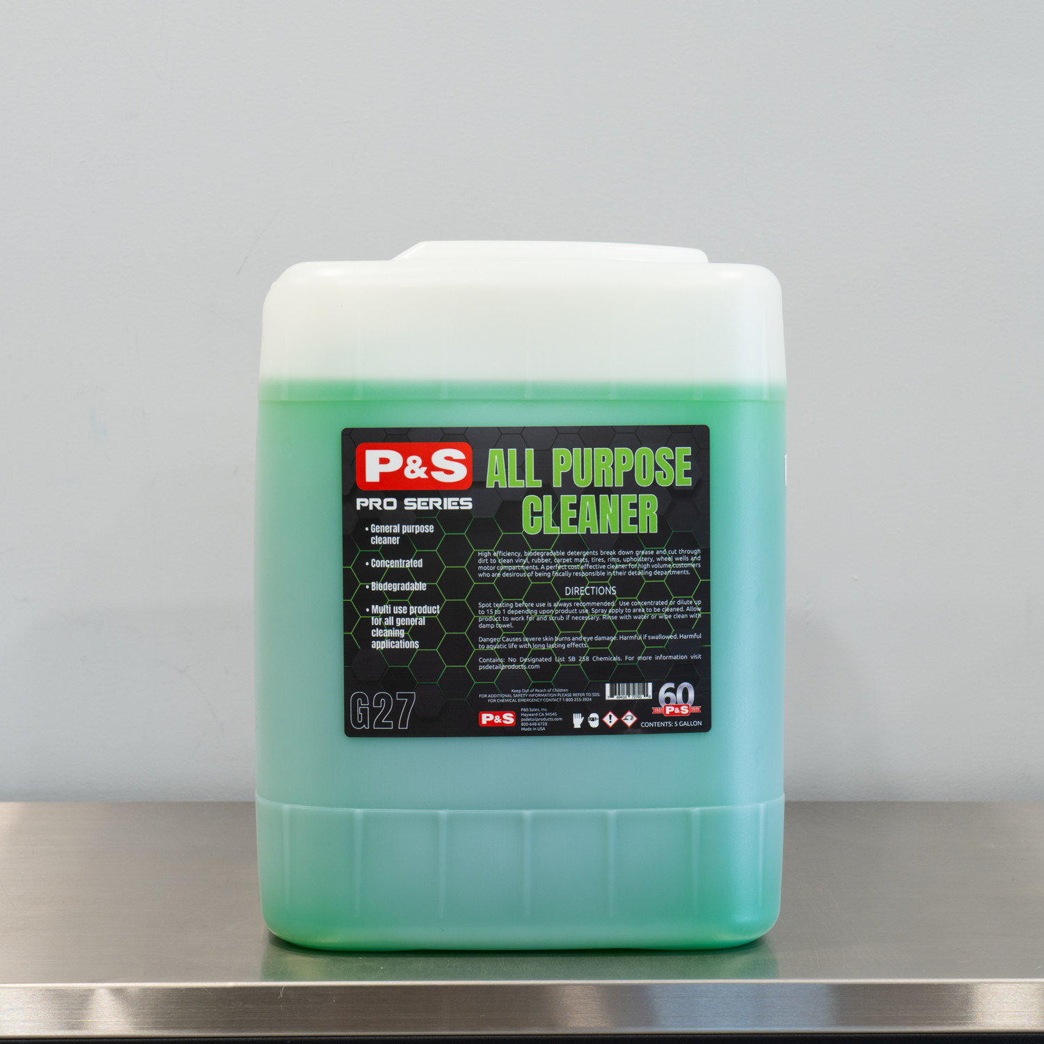 P&S All Purpose Cleaner 1 Gallon | Concentrated APC | The Clean Garage