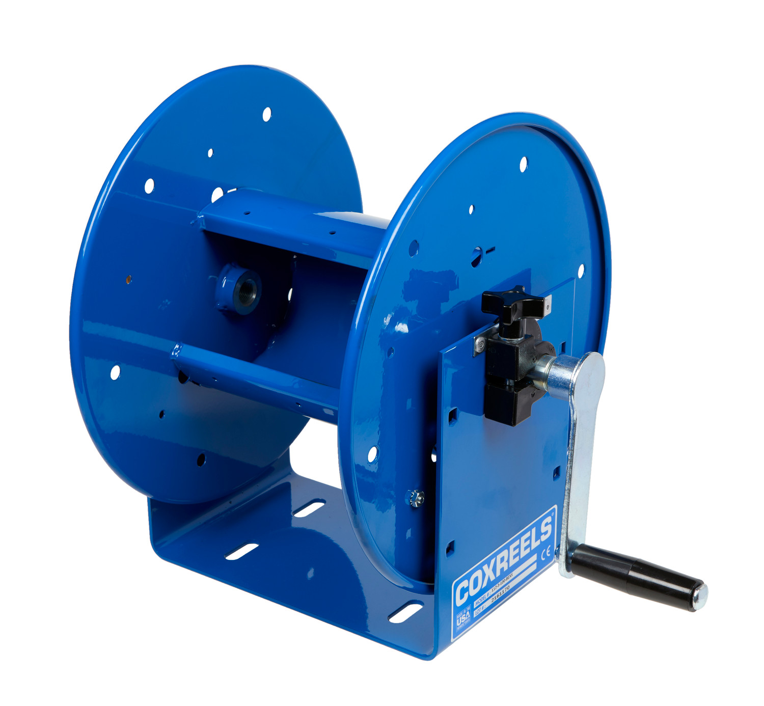 Cox Custom Pressure Washer Hose Reel Kit | BLUE | Choose Hose Color and  Length