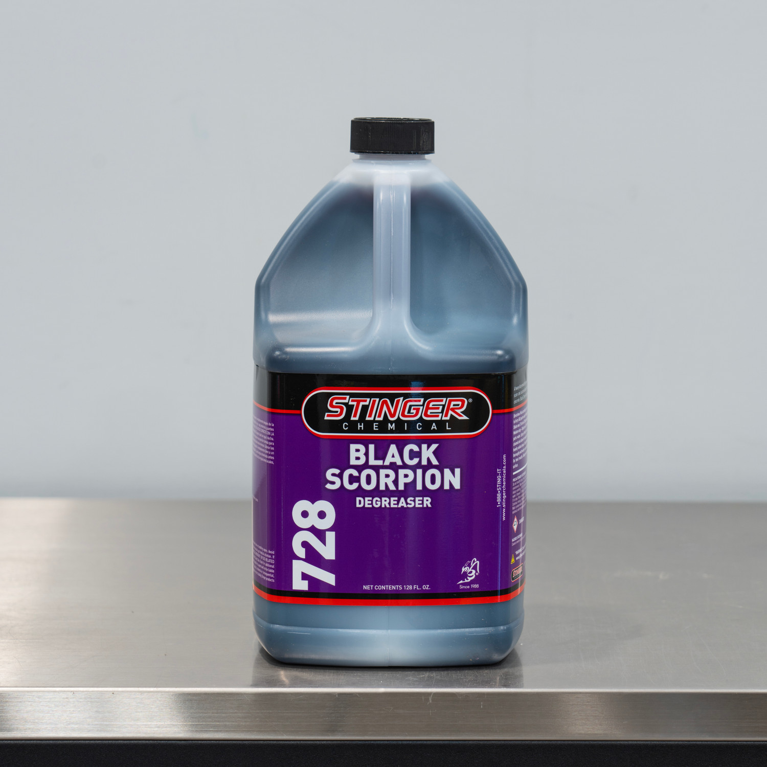 Stinger 728 Black Scorpion Degreaser 1 Gallon | Concentrated Heavy