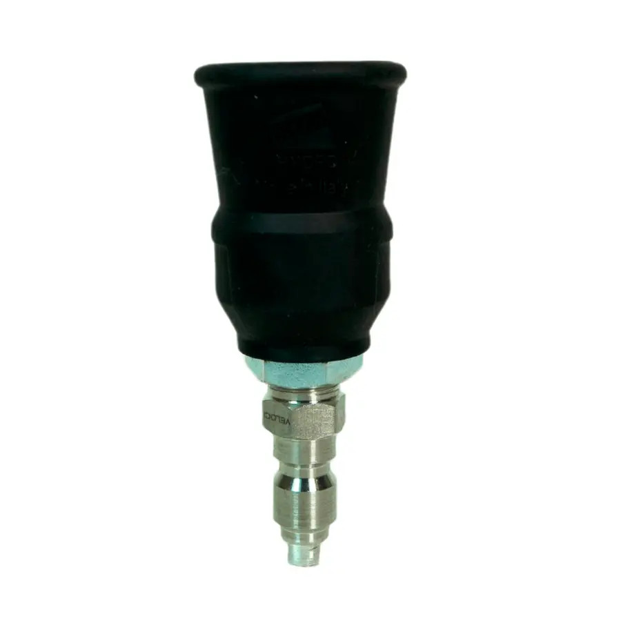 MTM NH35 Rinse Nozzle and Black Guard | 40 Degree | 3.5 Orifice Size