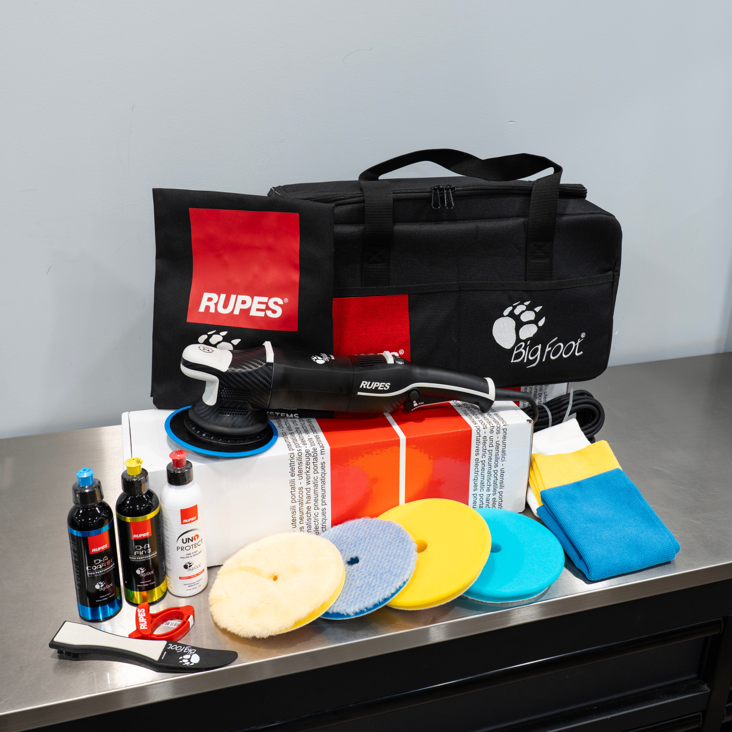 【新品未使用】最新型RUPES ルペス LHR21 Mark5 メルカリ最安 Rupes LHR21 Mark V Polisher Complete Kit | 6