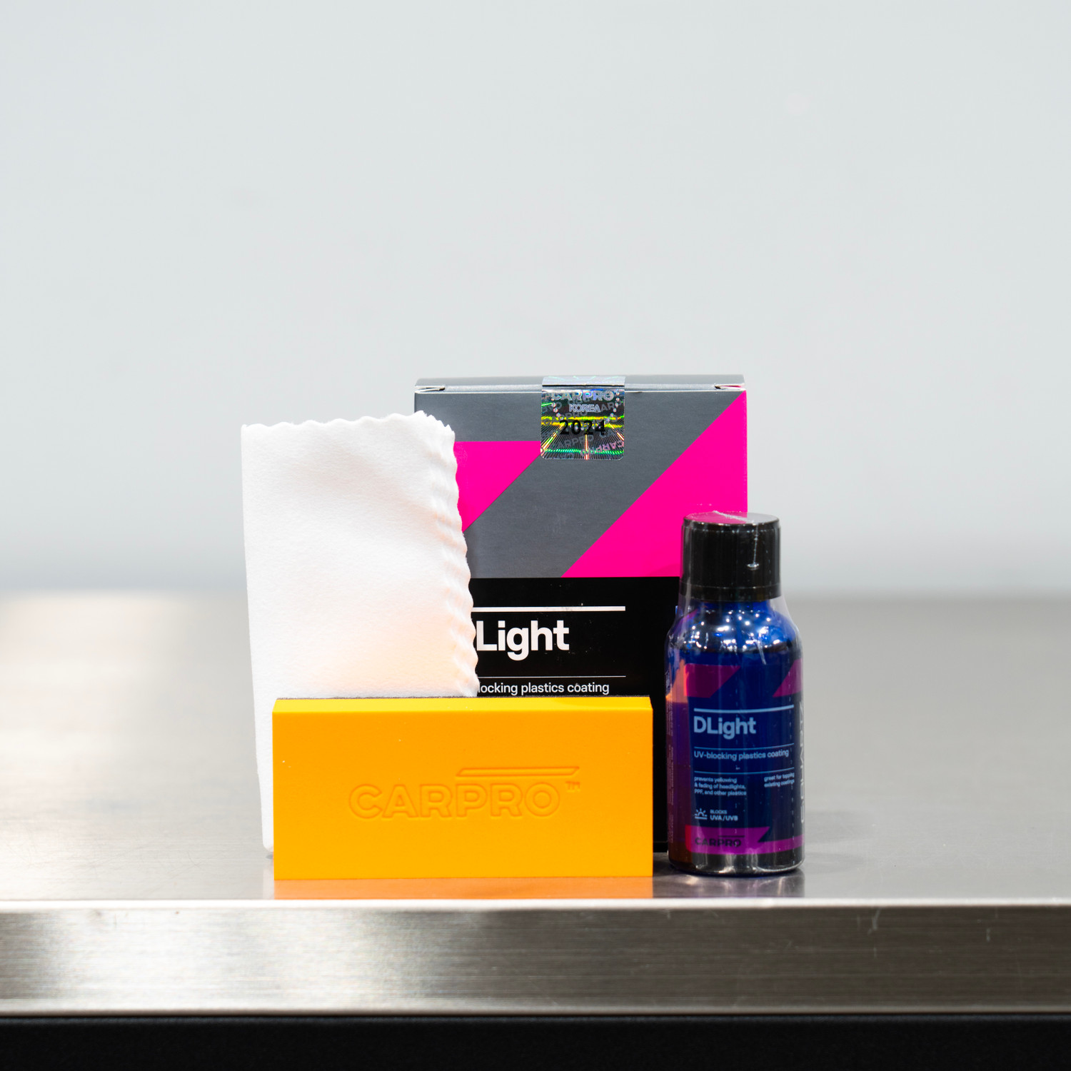 Cquartz Dlight 30ml Kit | Carpro Anti-UV Plastic PPF & Headlight