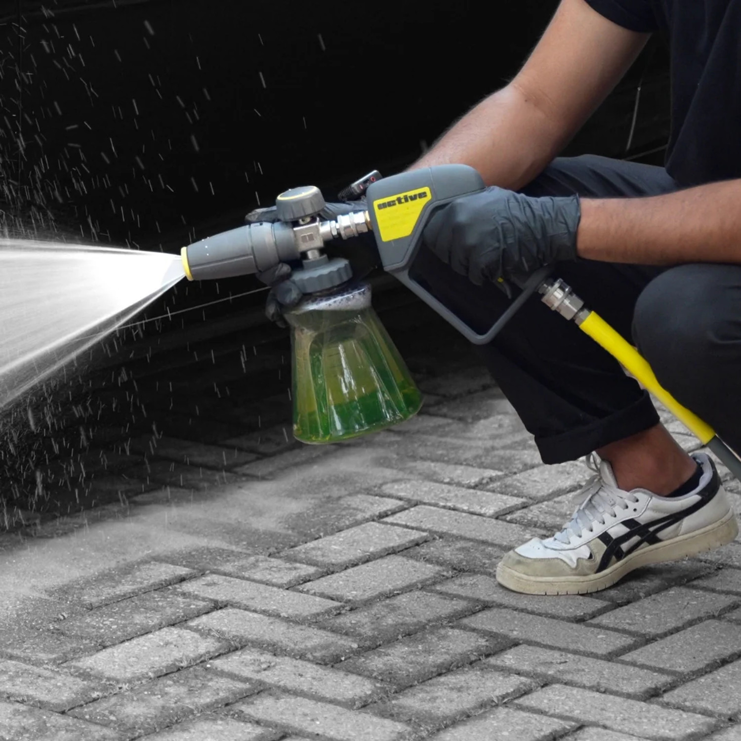 Active Premium Pressure Washer Foam Cannon | Stainless 1/4