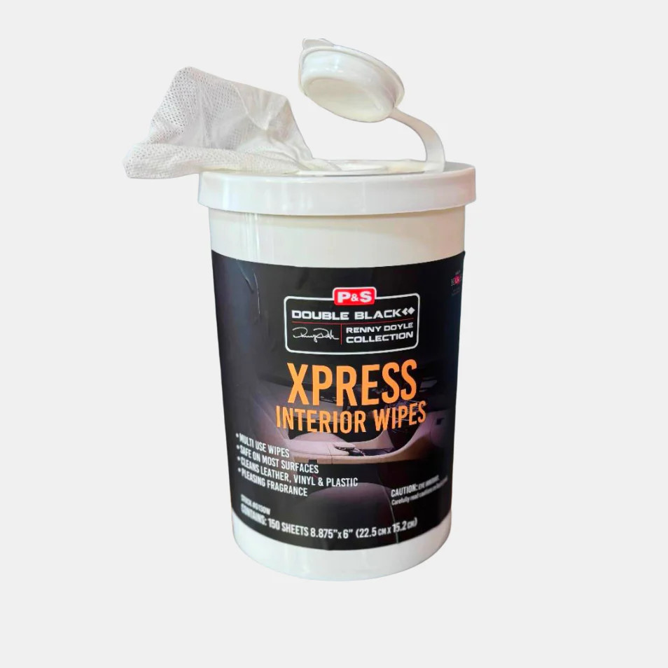 P&S Xpress Interior Cleaner Wipes | 150 Pre-Soaked Sheets | The
