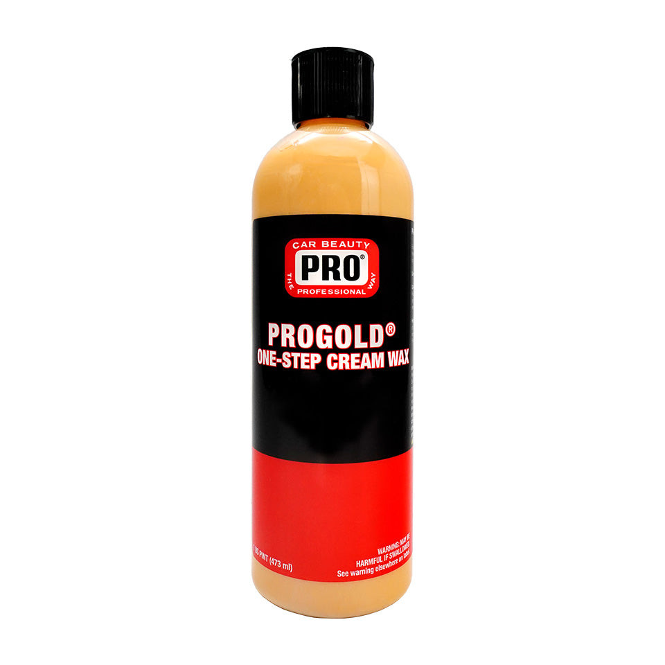 PRO GOLD One Step Cream Wax 16oz | All in One Polish and Wax | The