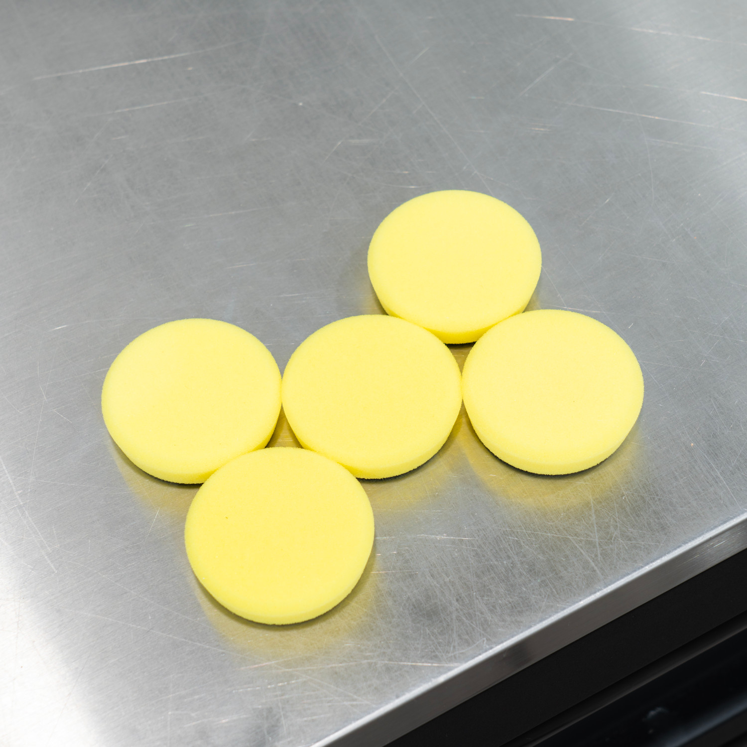 ZviZZer Thermo Trapez Pad Yellow Foam Fine | 5 Pack | For 2