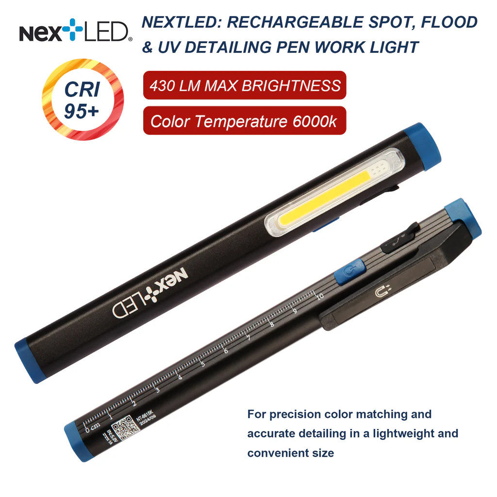NextLED Detailing Pen Light | 3 in 1 | The Clean Garage