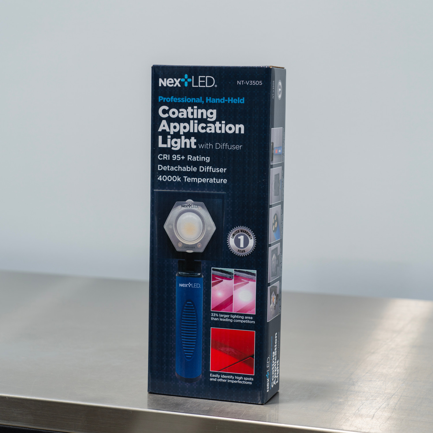 NextLED Handheld Coating Application Light | With Diffuser | The