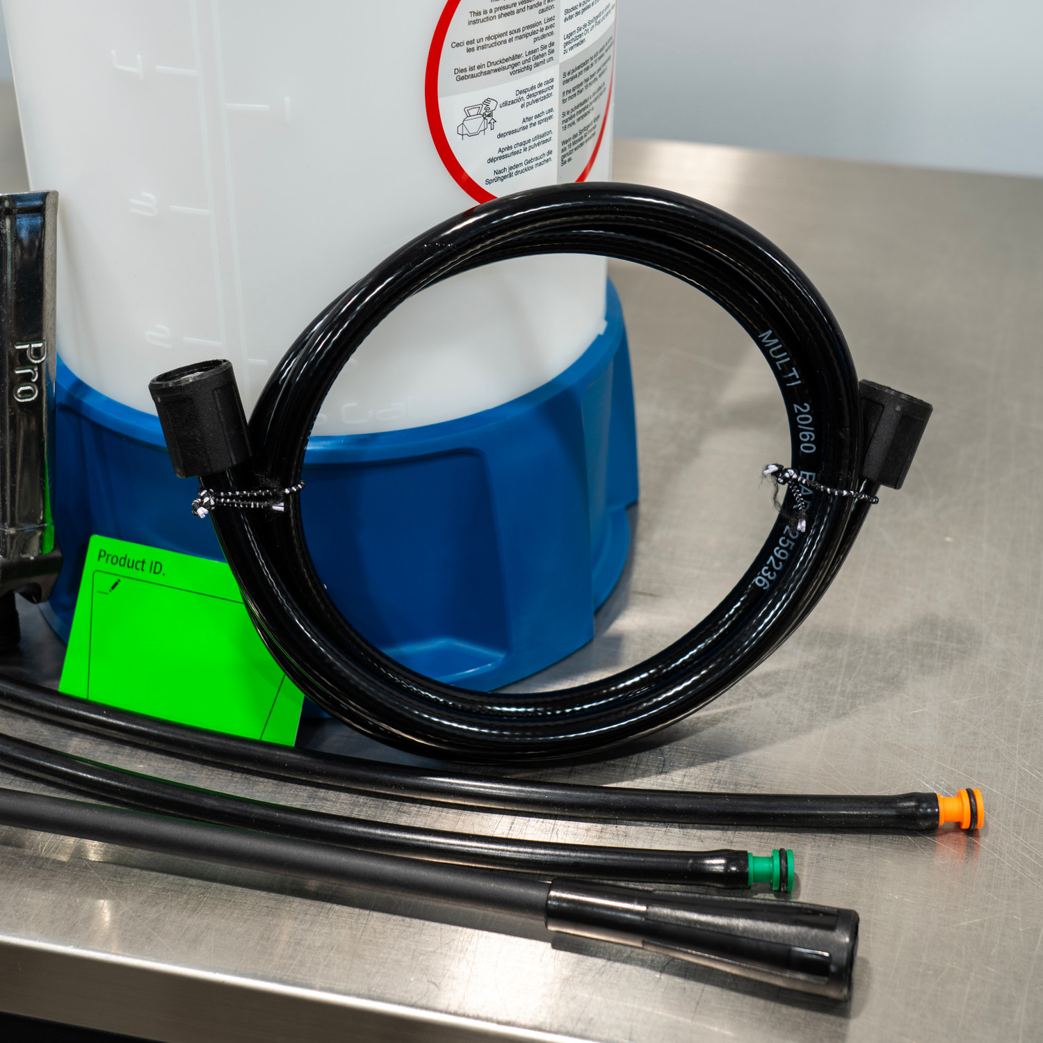 IK Foam Pro 12 ALK | Large BLUE Pump Foamer Alkaline Liquid | The