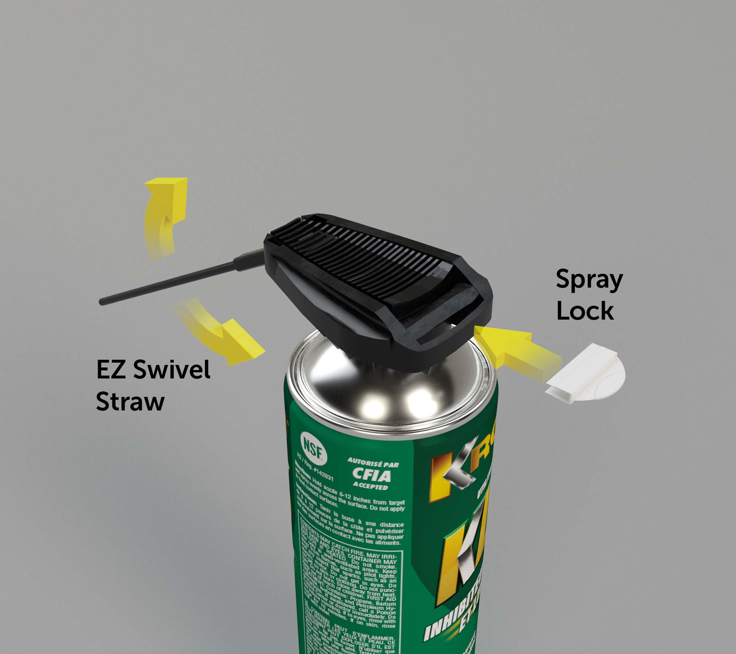 Krown Industrial KL73 Rust Protection & Lubricant Spray | 400g