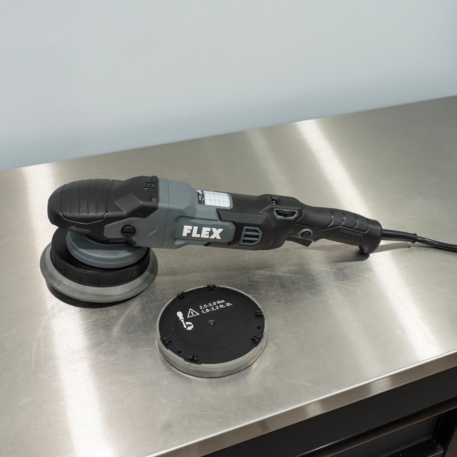 Flex 120v Brushless Random Orbital Polisher | 15mm Orbit | 5