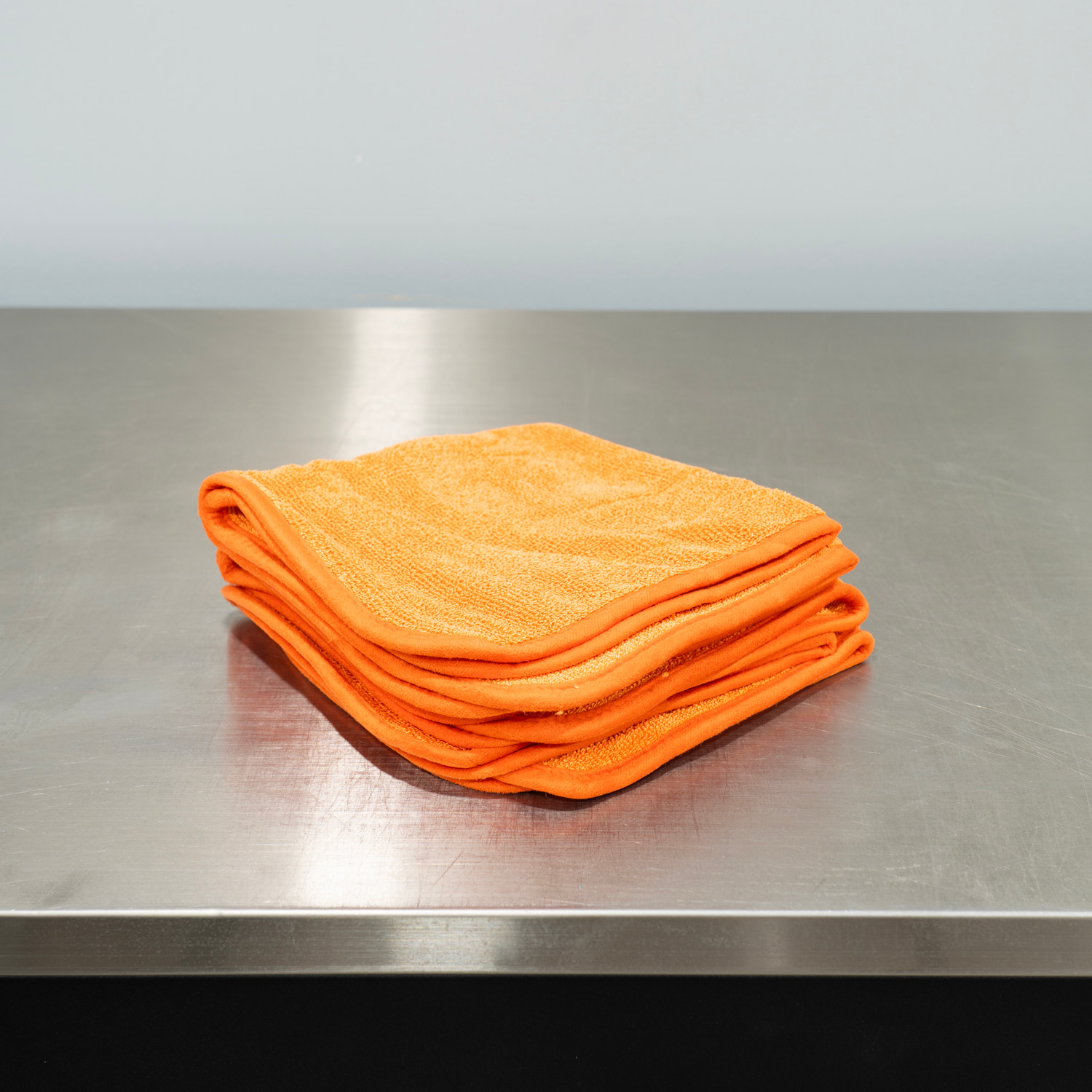 The Rag Company Premium FTW Towel | 3 Pack | Orange | The Clean Garage